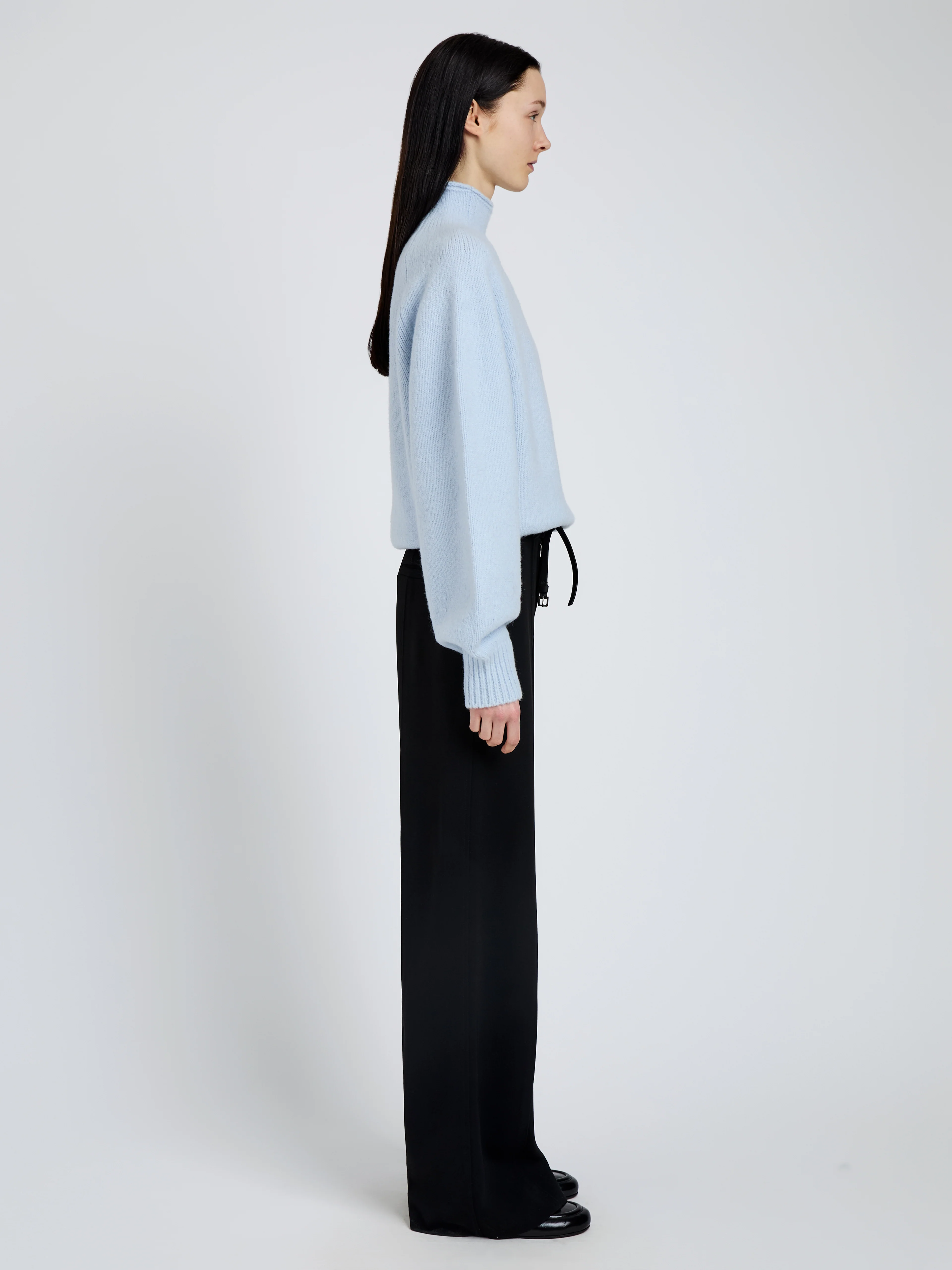 Adley Top in Solid Cashmere Blend - Image 4