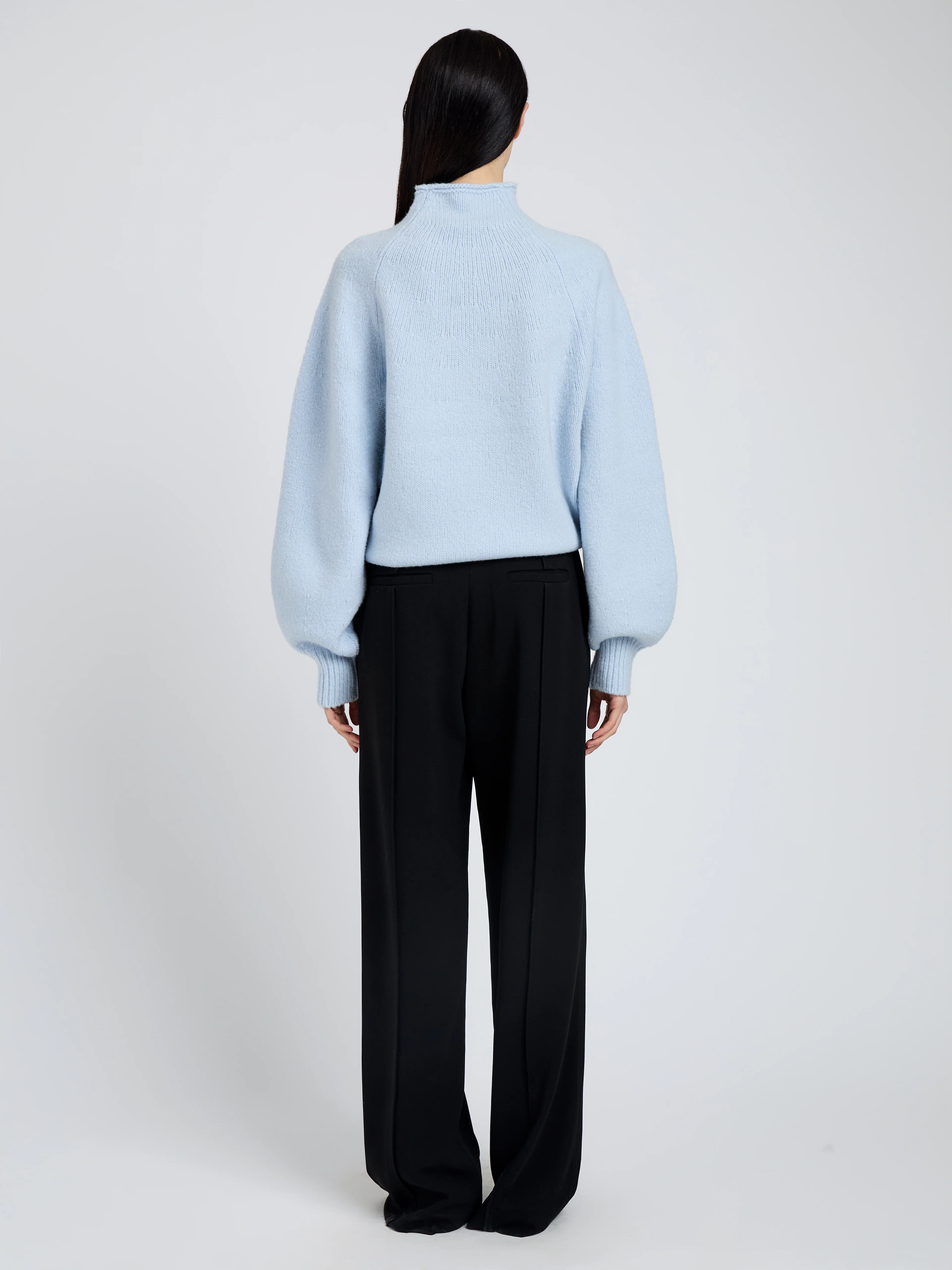 Adley Top in Solid Cashmere Blend - Image 5