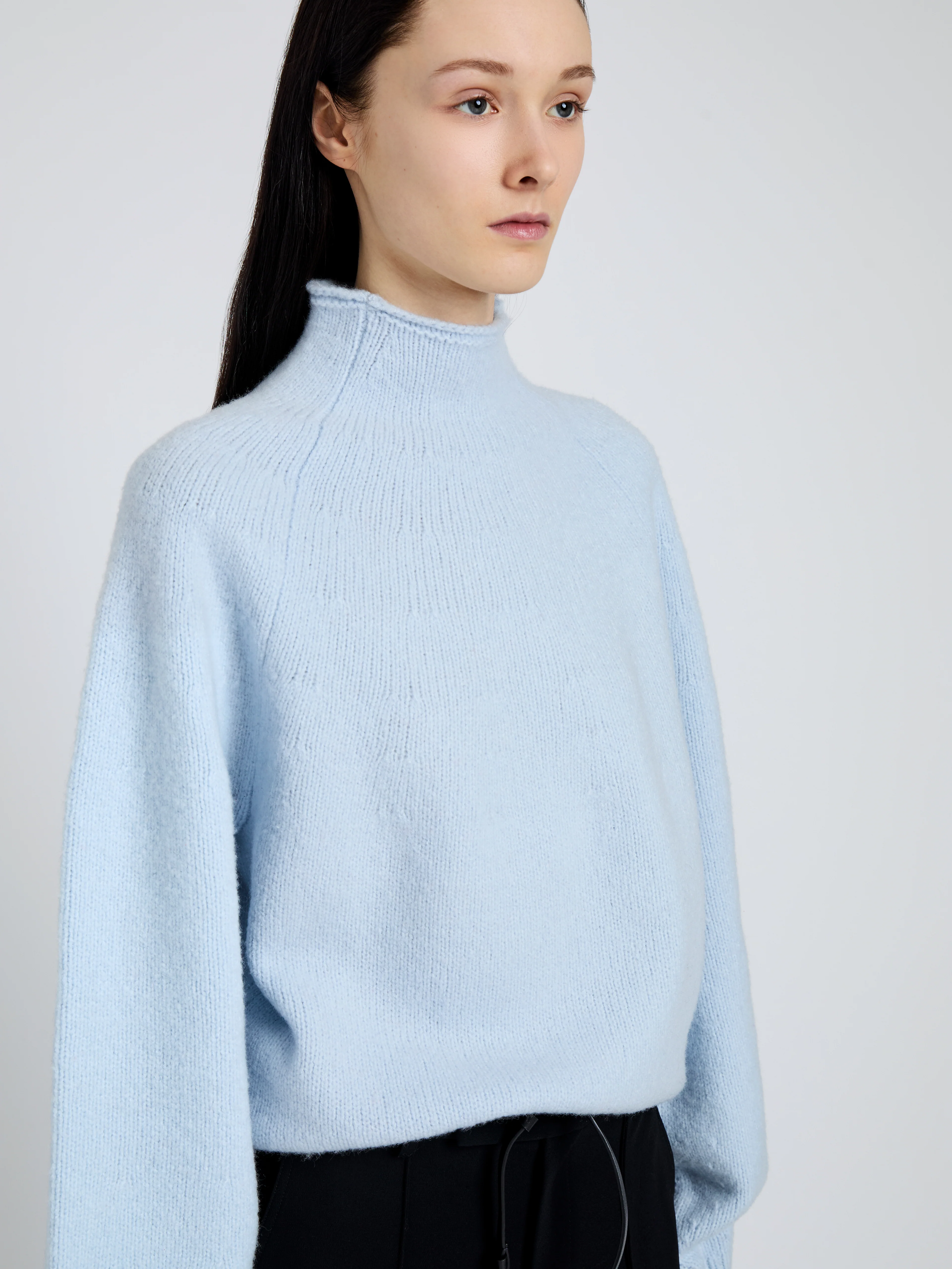 Adley Top in Solid Cashmere Blend - Image 6