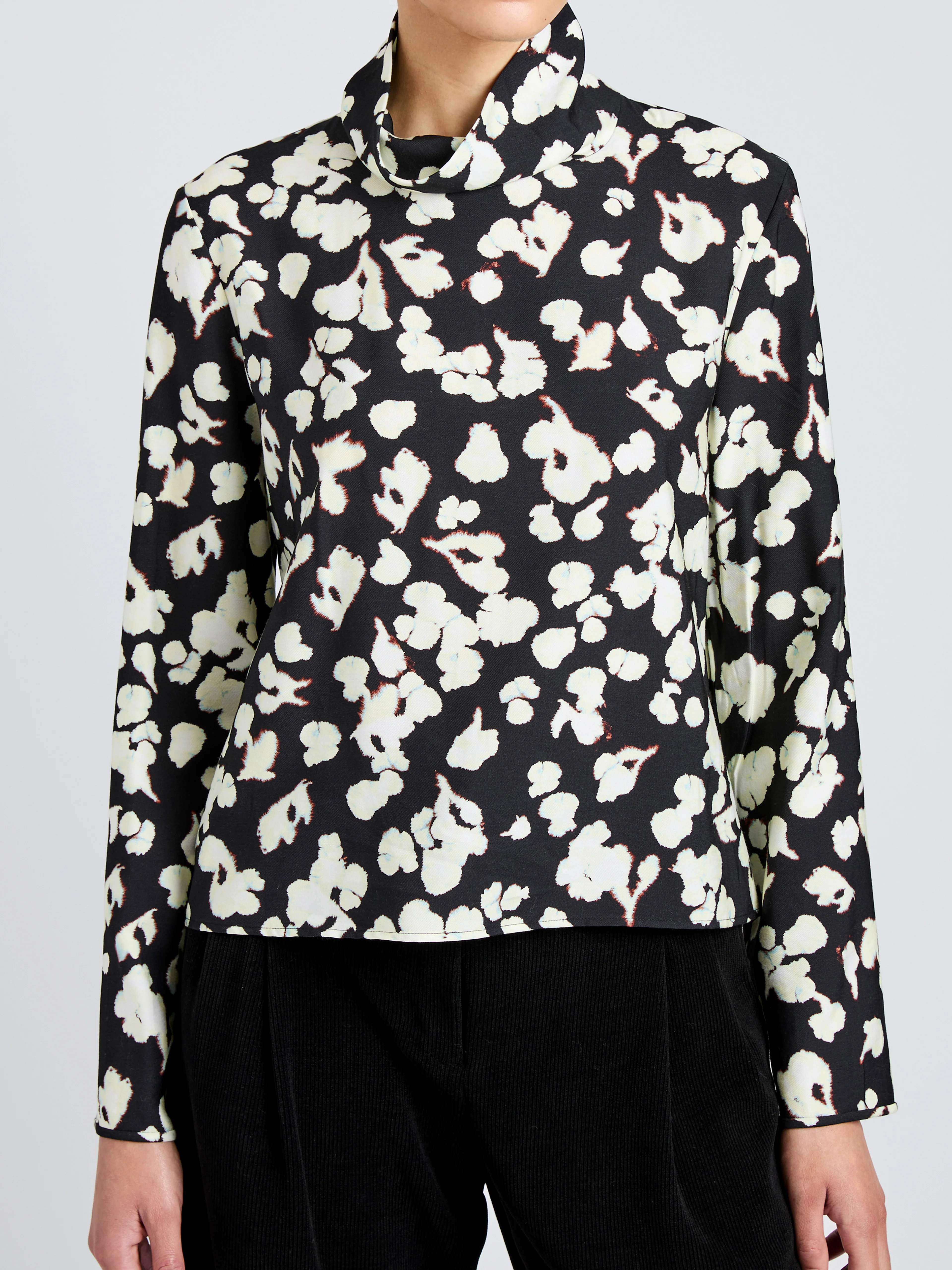 Ansel Top in Printed Soft Twill - Image 6