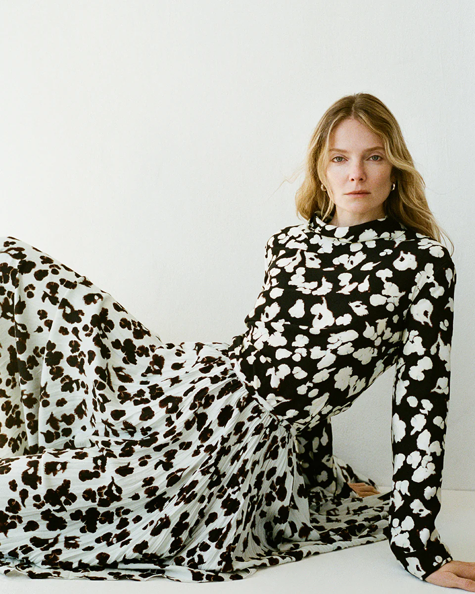 Ansel Top in Printed Soft Twill - Image 7