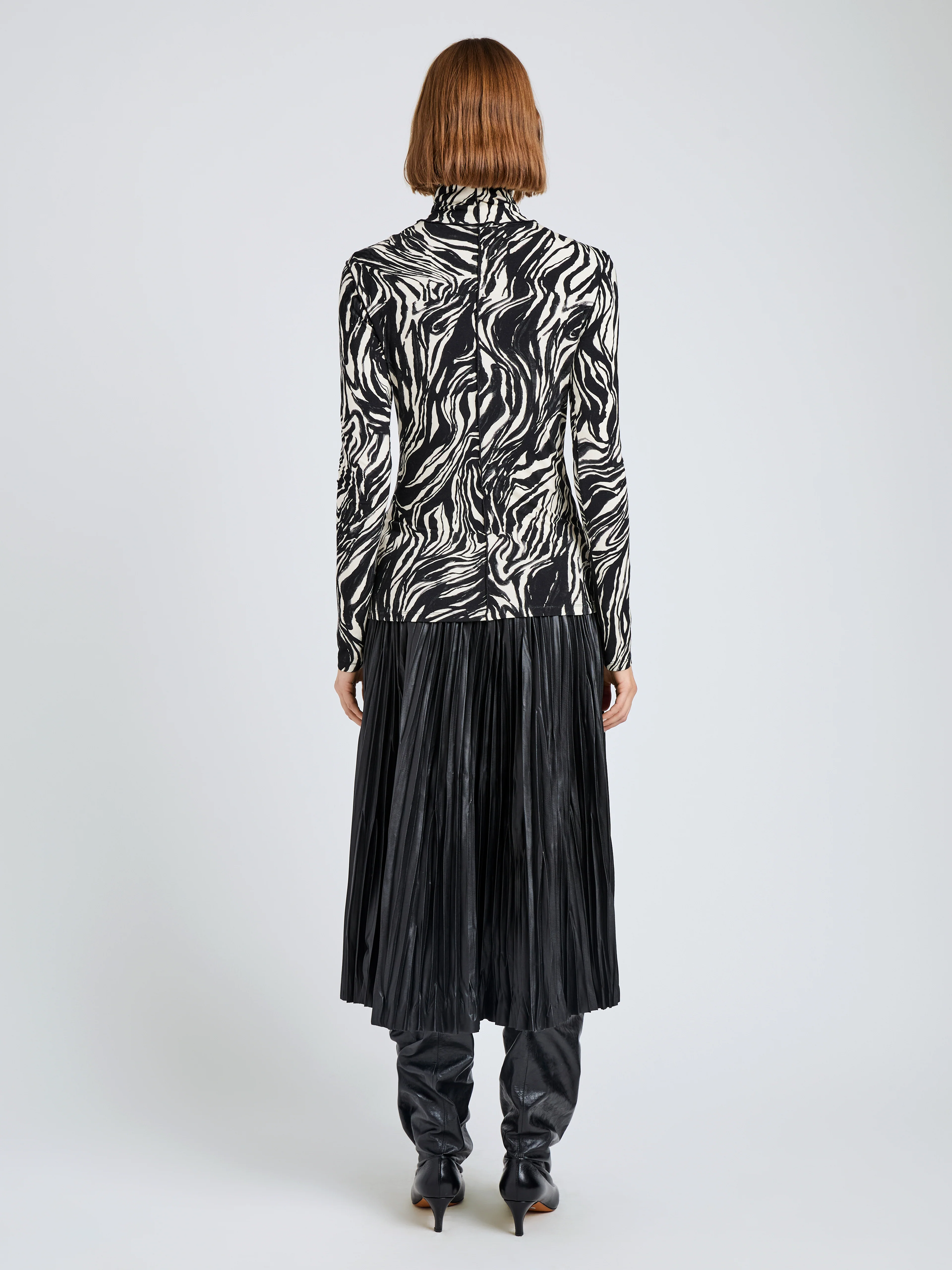 Audrey Top in Marble Jersey - Image 5