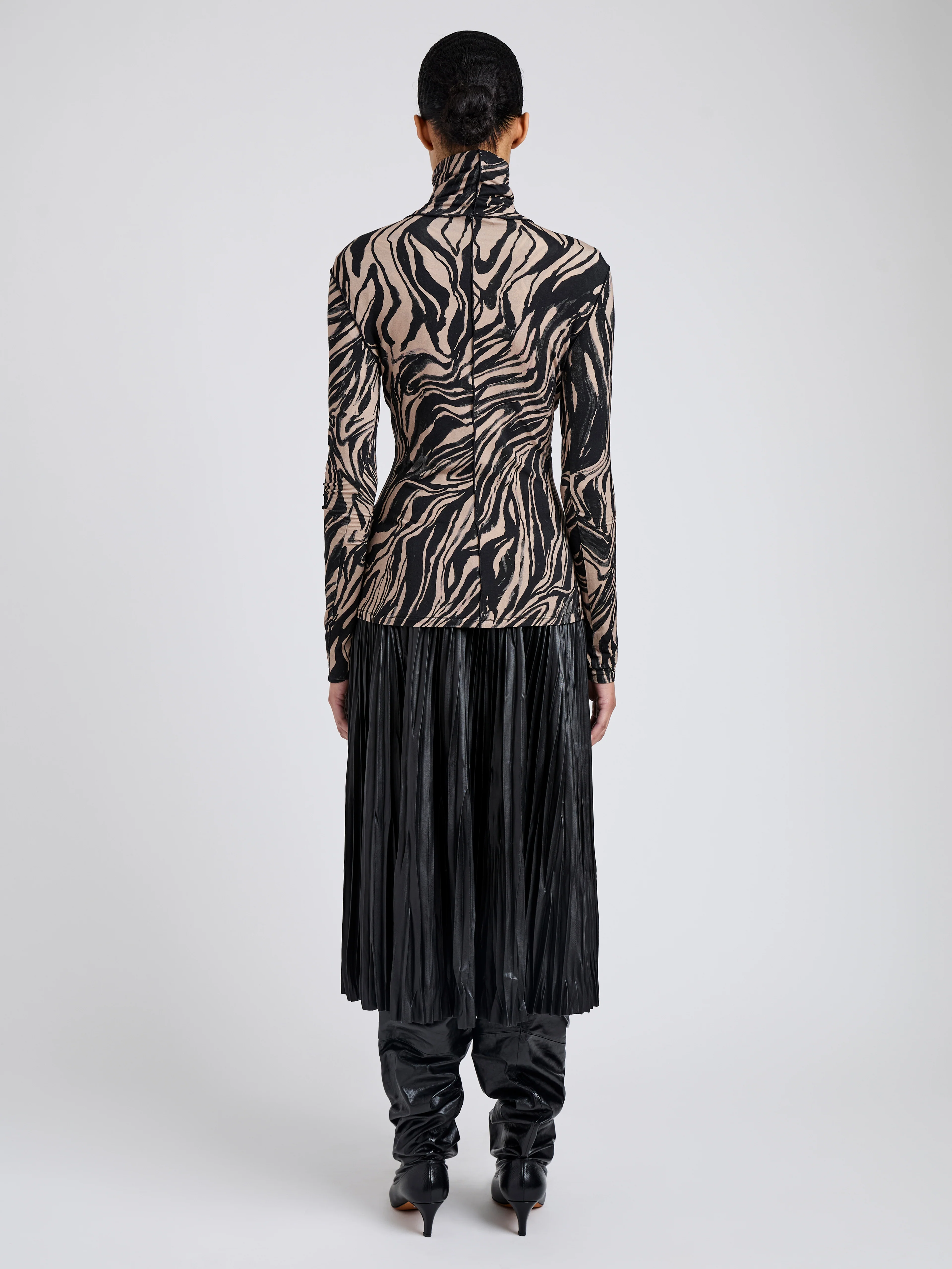 Audrey Top in Marble Jersey - Image 5