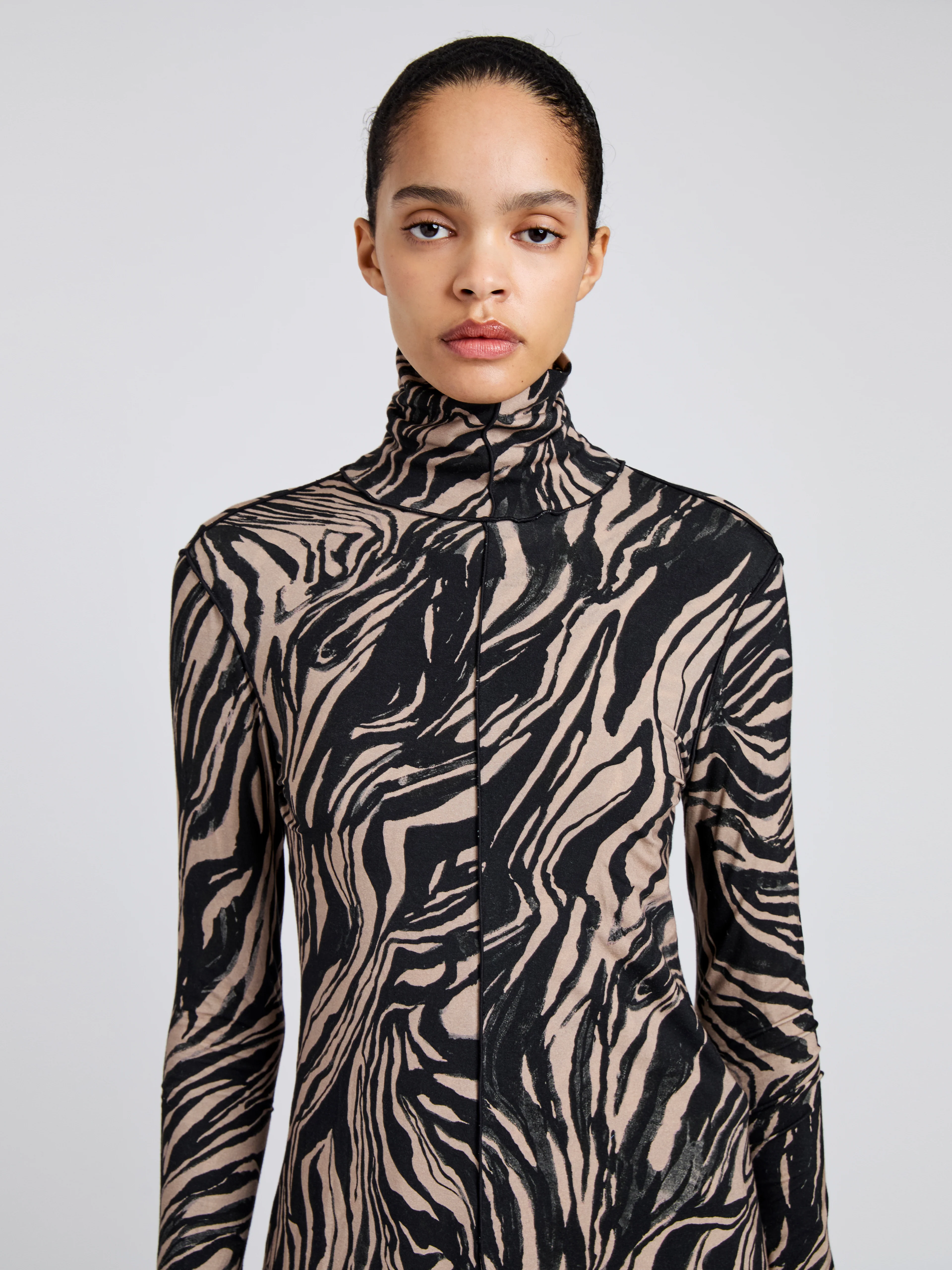 Audrey Top in Marble Jersey - Image 6