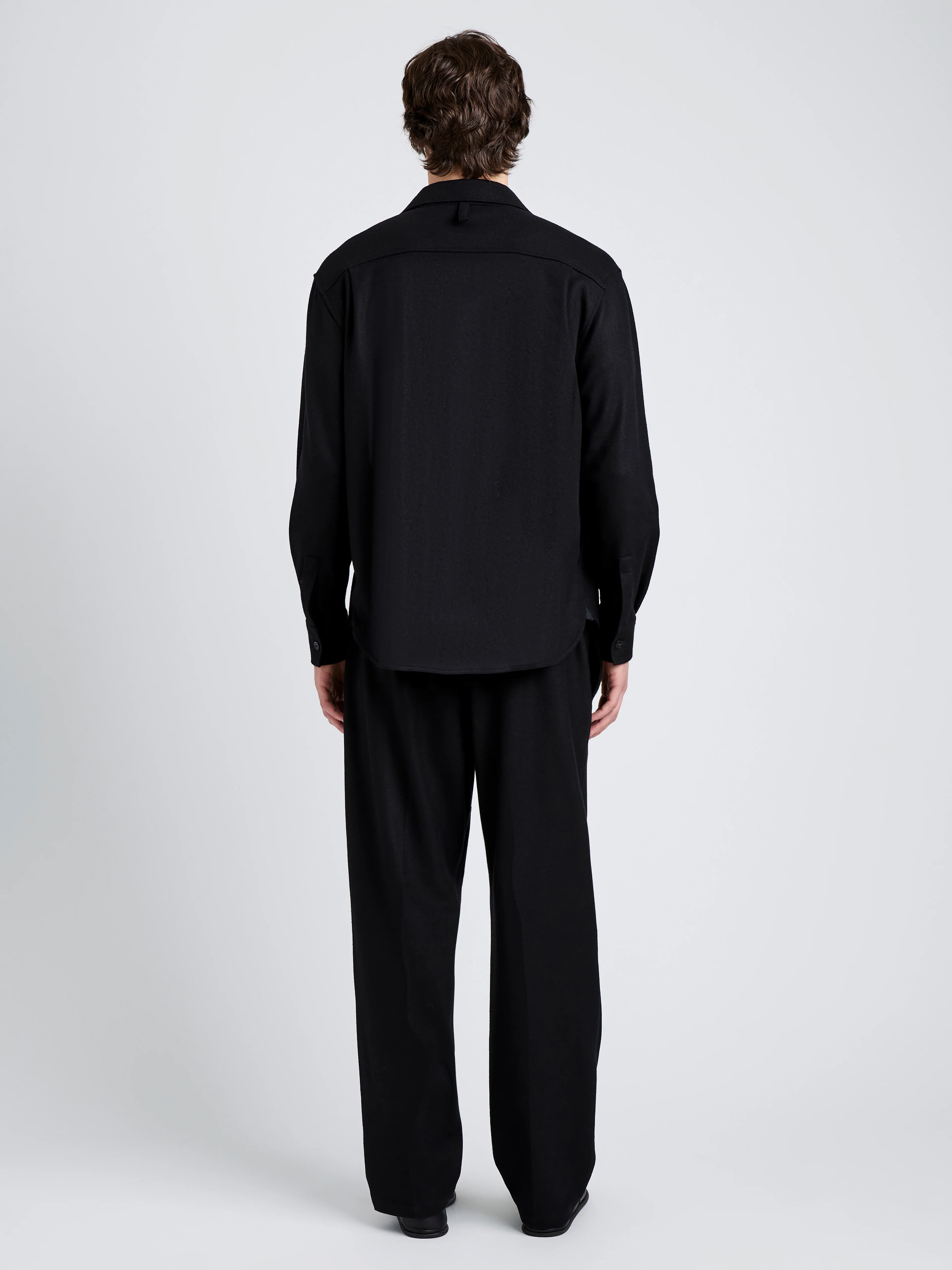 Beni Shirt in Jersey Flannel - Image 5