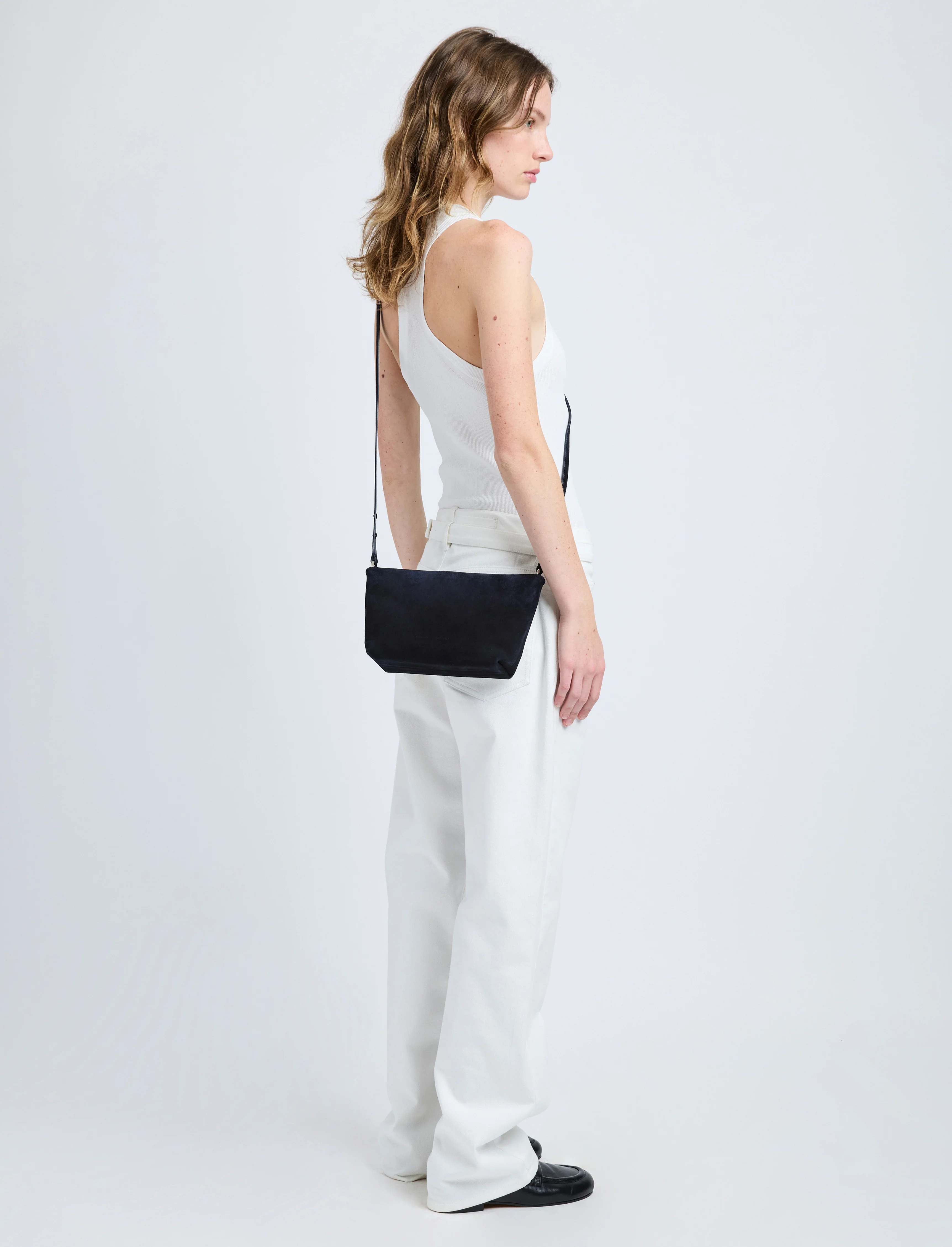 Bond Bag in Suede - Image 6