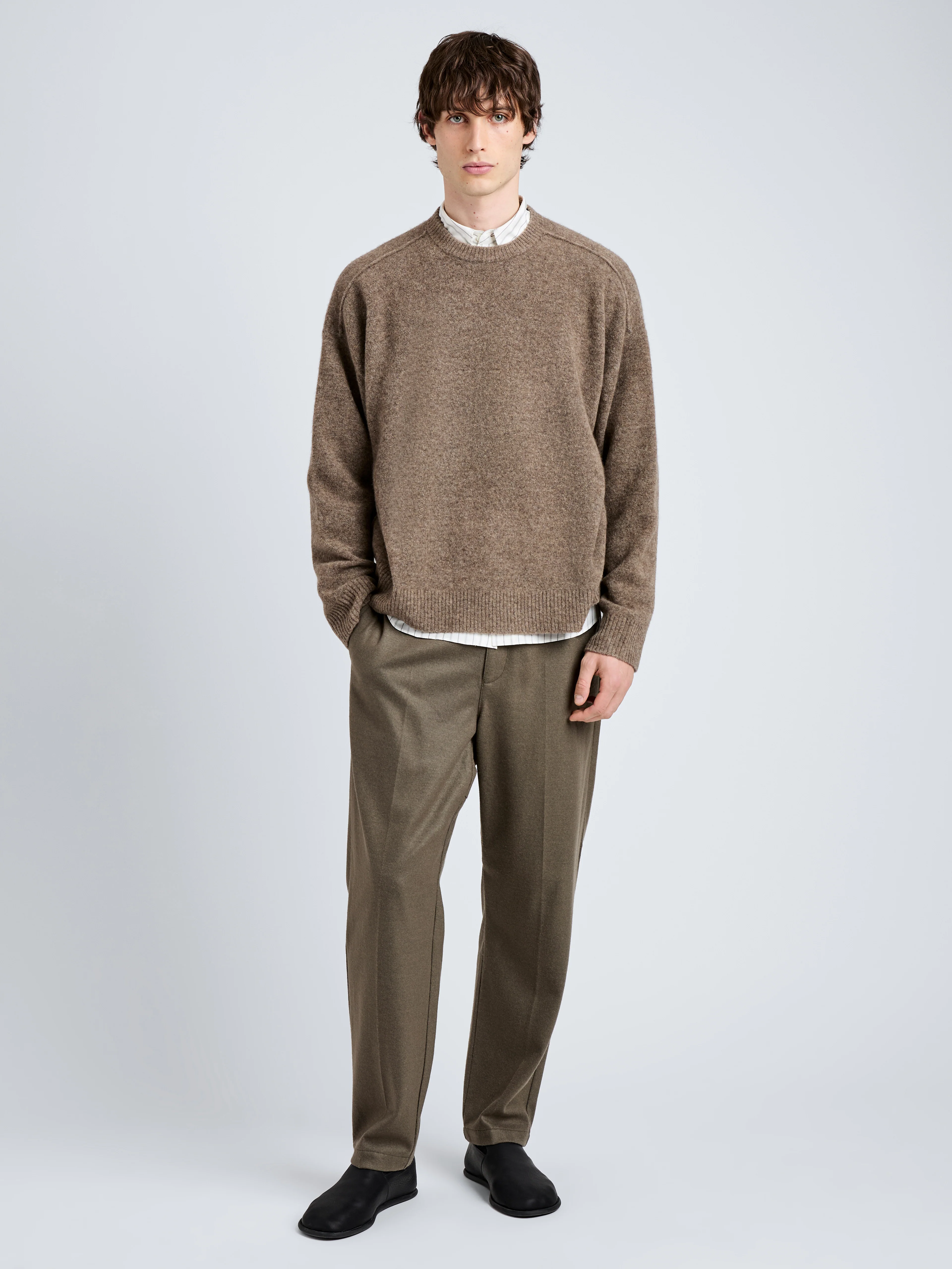Charles Sweater in Spongy Yak - Image 3