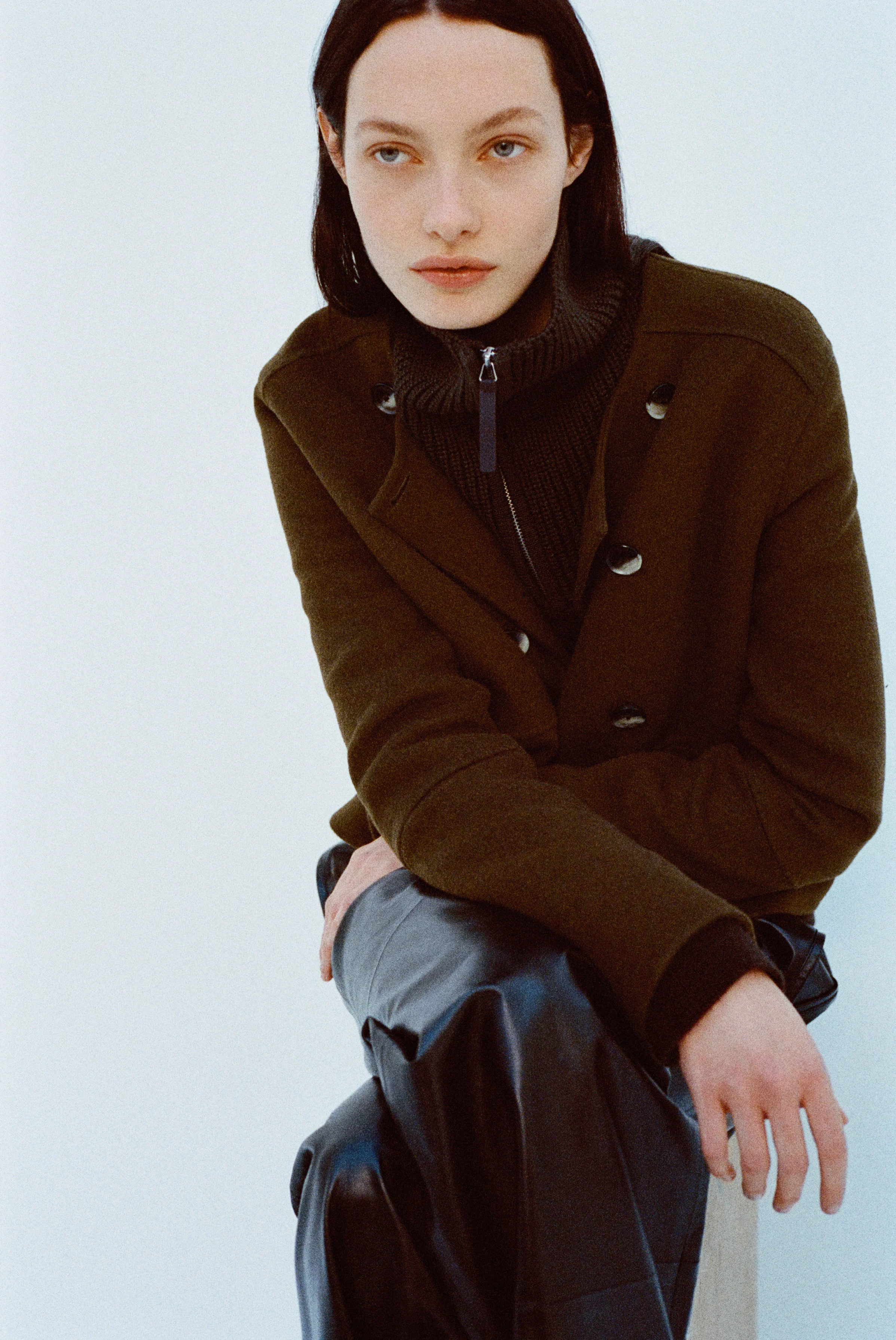 Courtney Jacket in Double Face Wool - Image 8