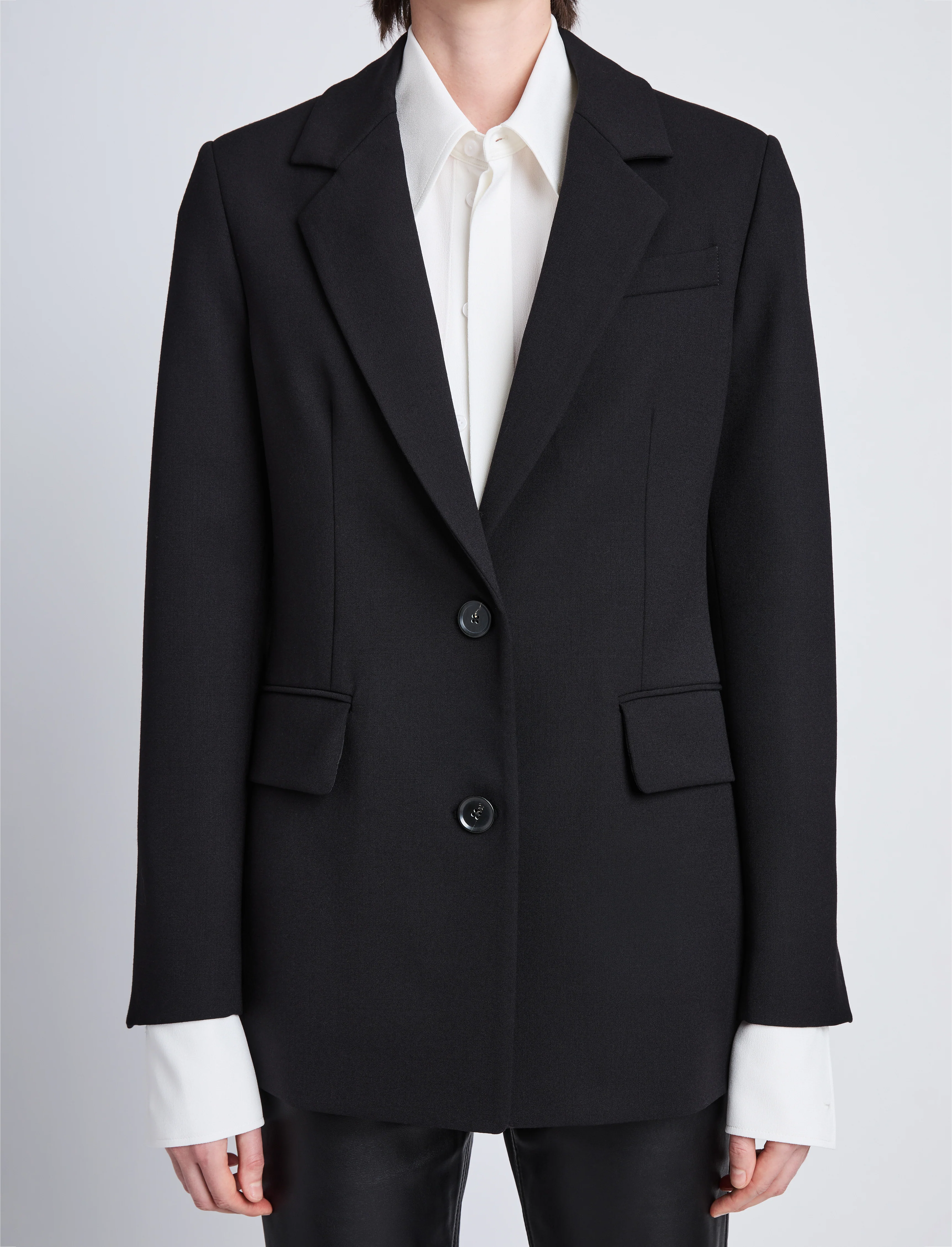 Eva Jacket in Tropical Wool - Image 6