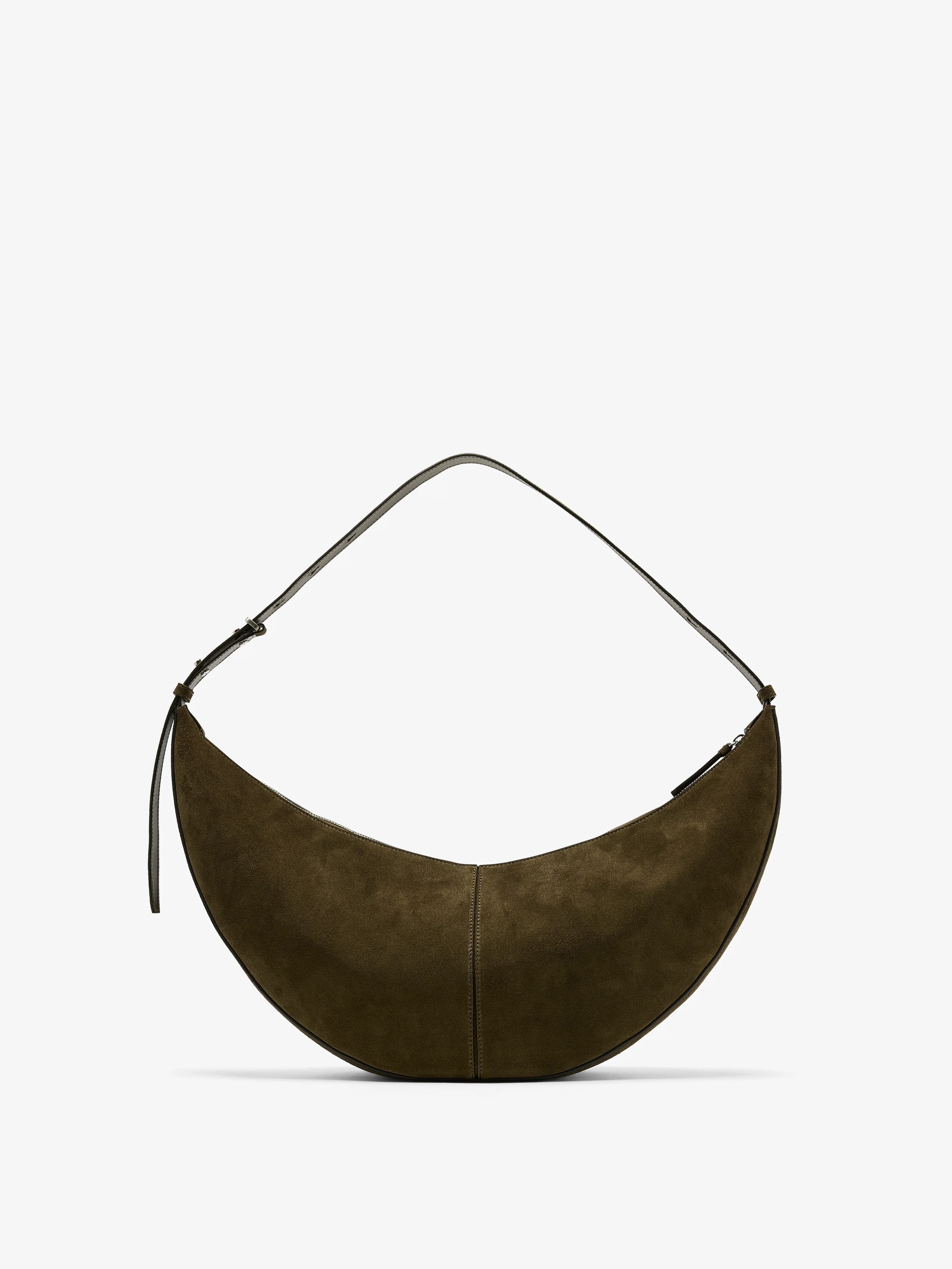 Hobo Slide Bag in Soft Suede - Image 4