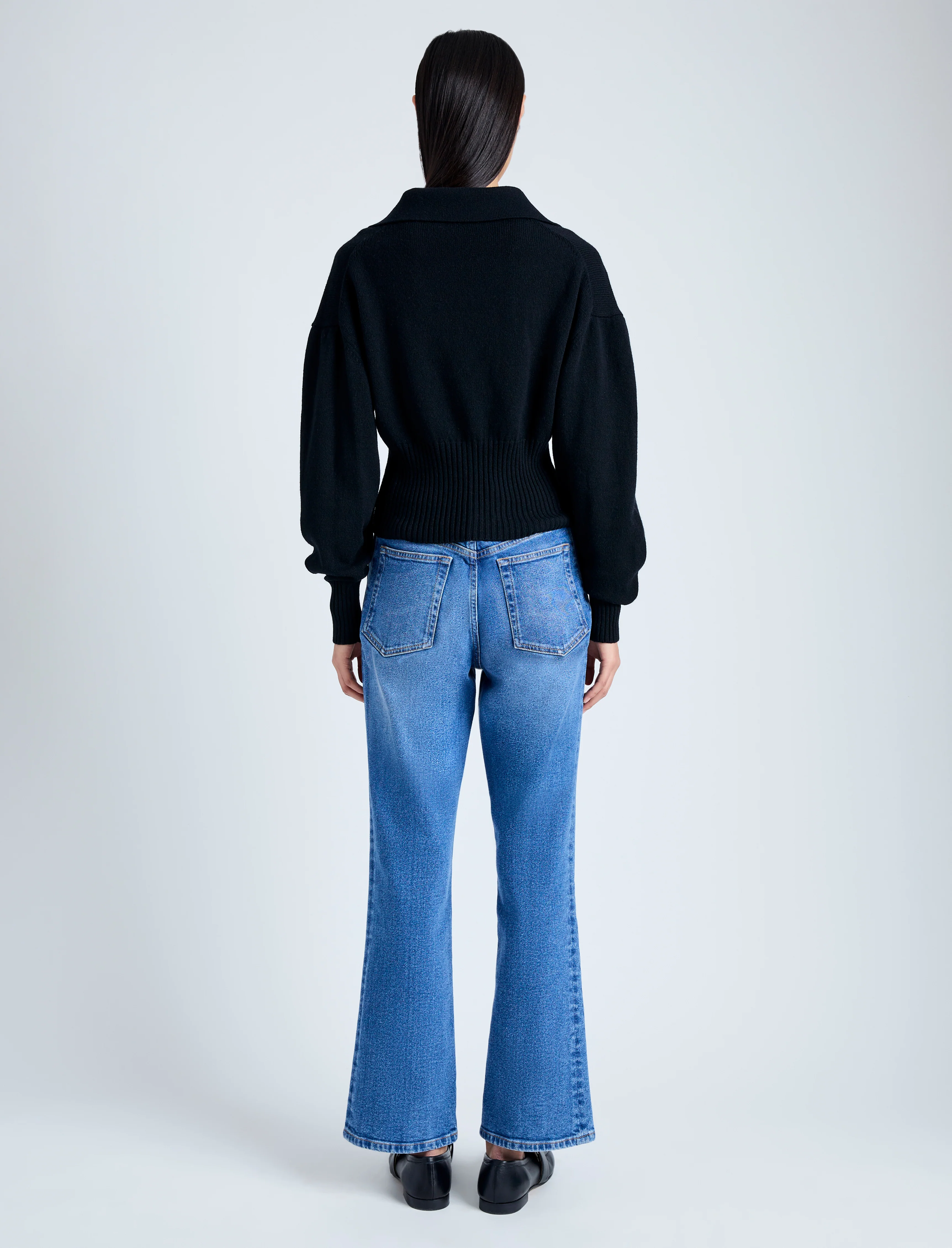 Jeanne Polo Sweater in Eco Cashmere - Image 5