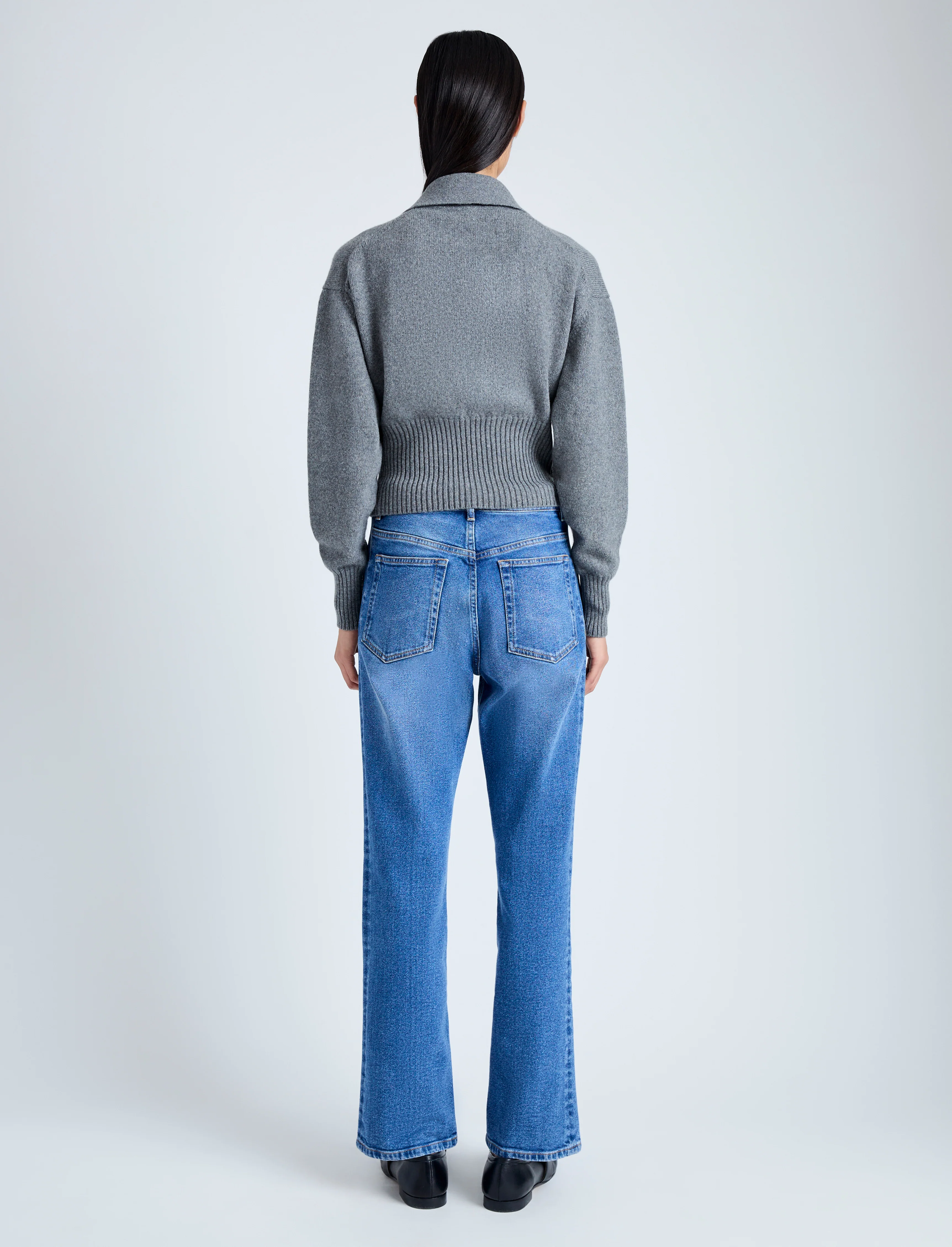 Jeanne Polo Sweater in Eco Cashmere - Image 5