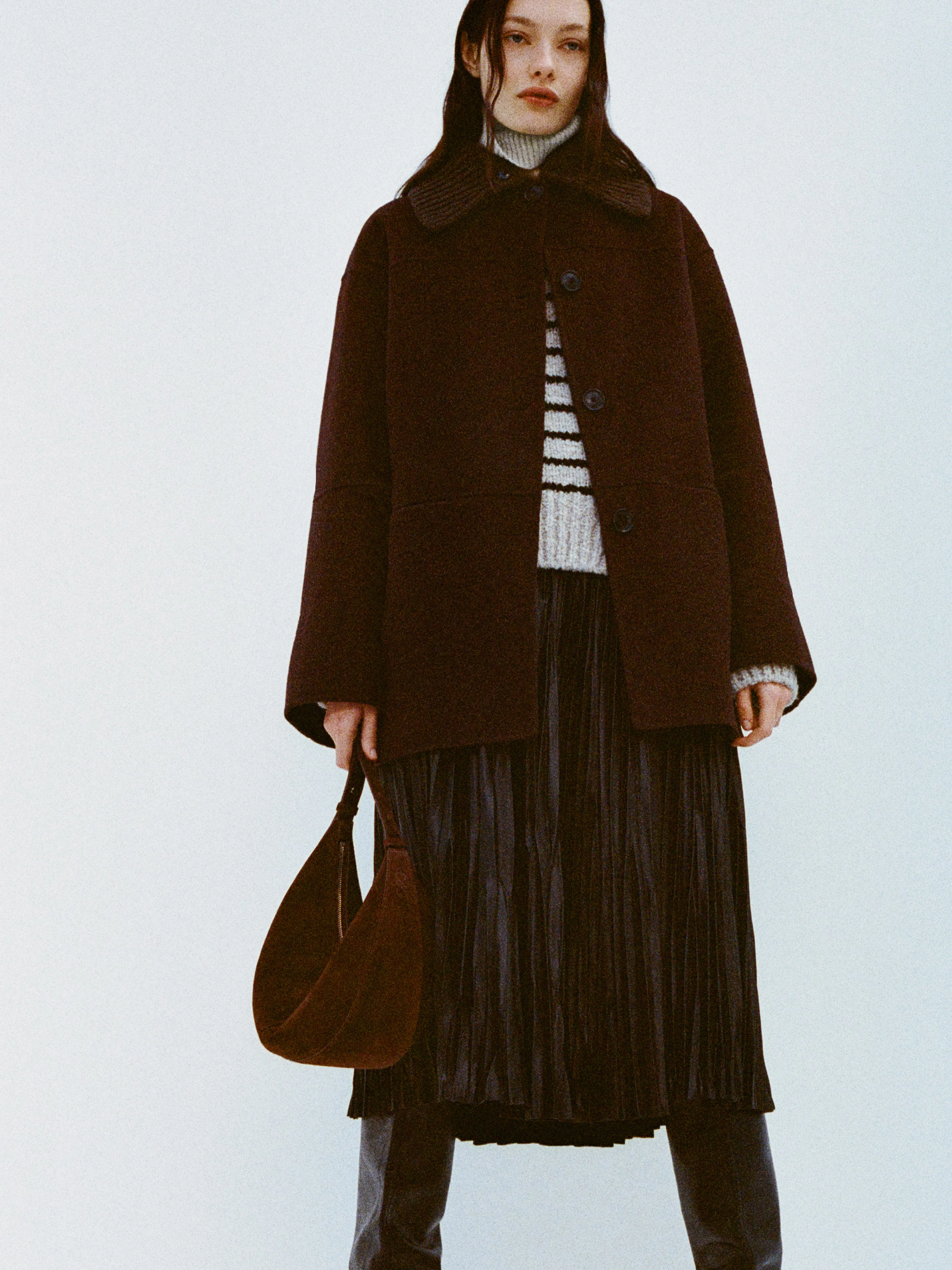 Lisa Coat in Double Face Wool - Image 9