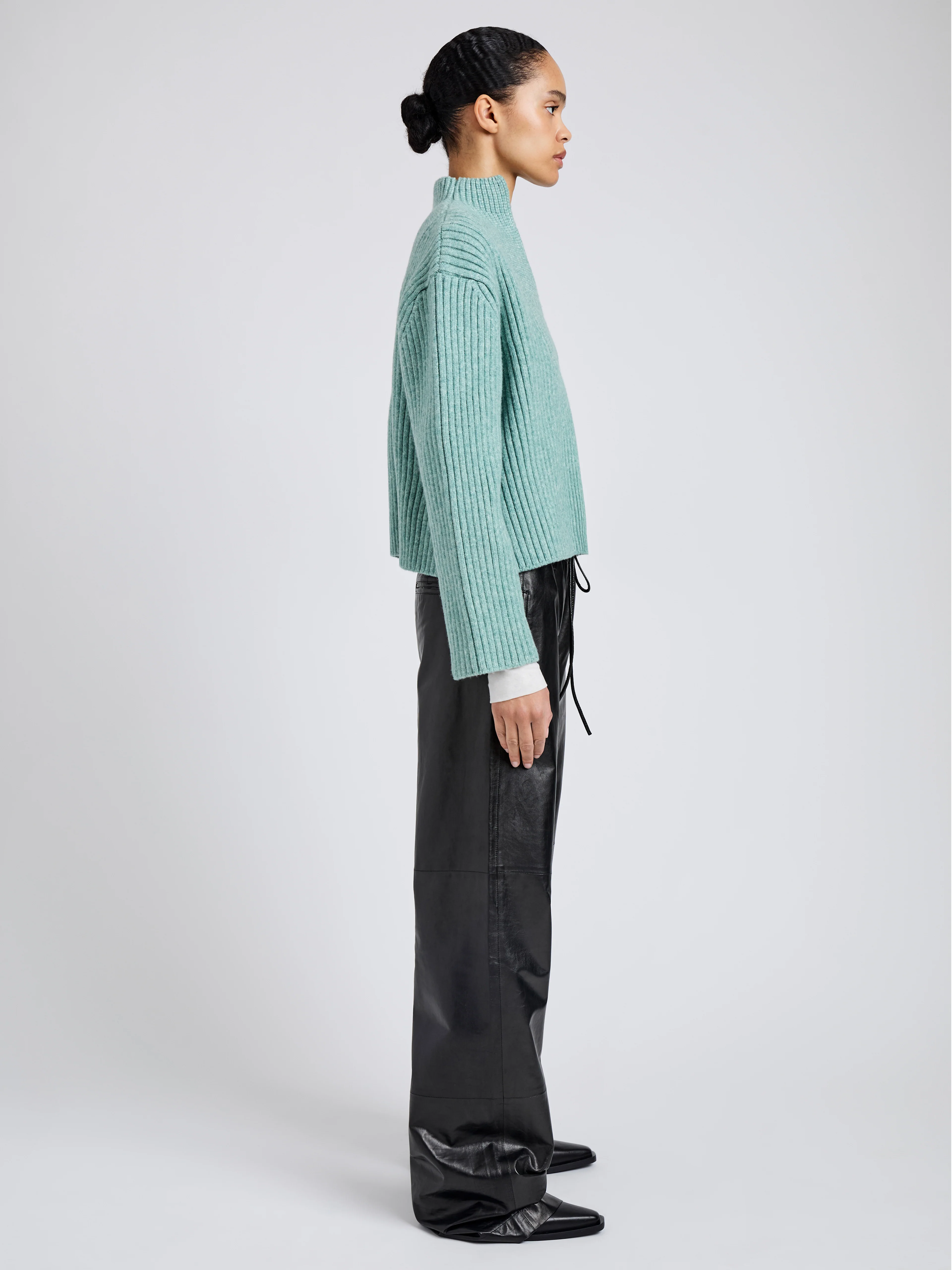 Meron Sweater in Melange Merino - Image 4