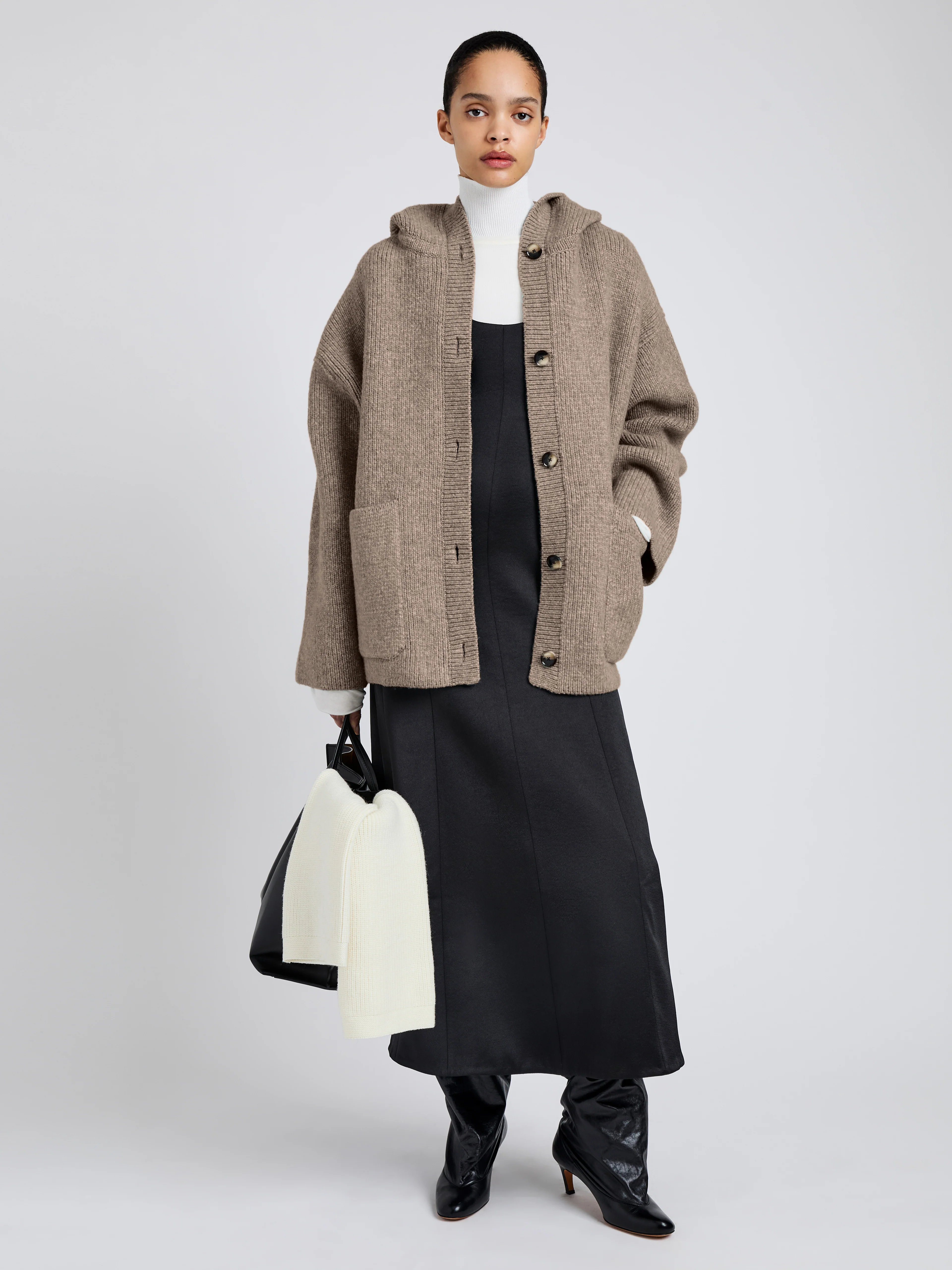 Nelly Jacket in Melange Merino - Image 3