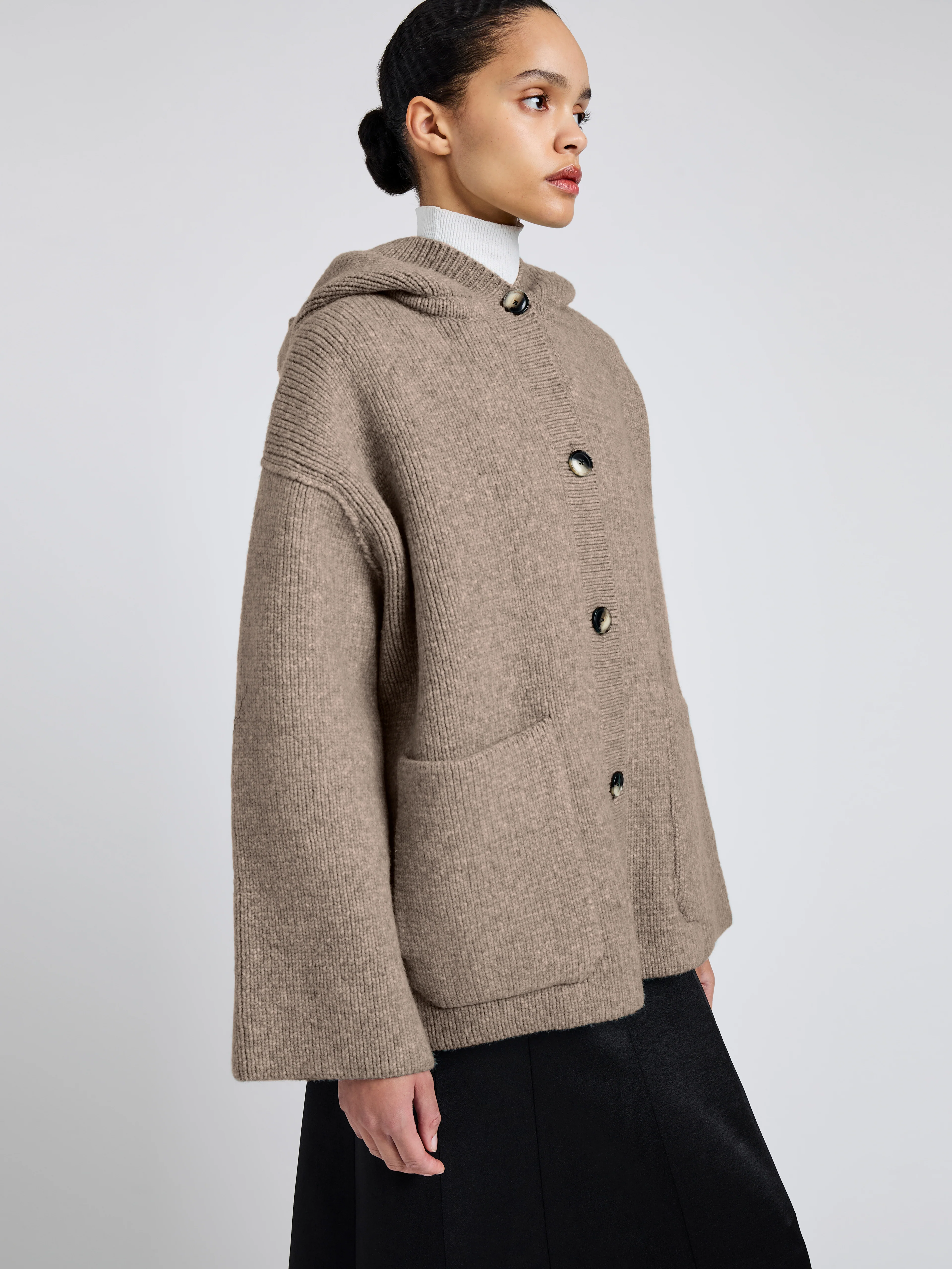 Nelly Jacket in Melange Merino - Image 6
