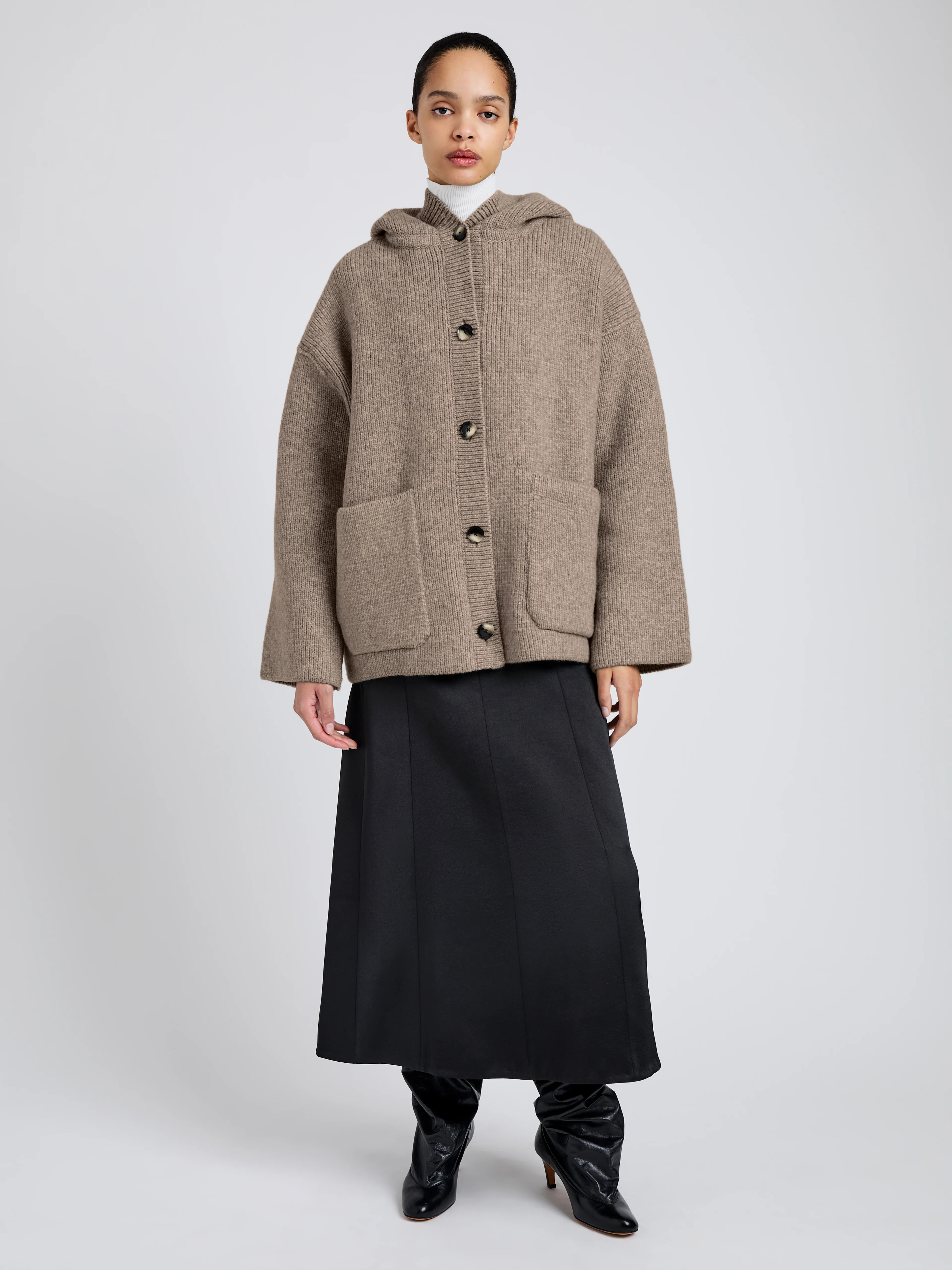 Nelly Jacket in Melange Merino - Image 7