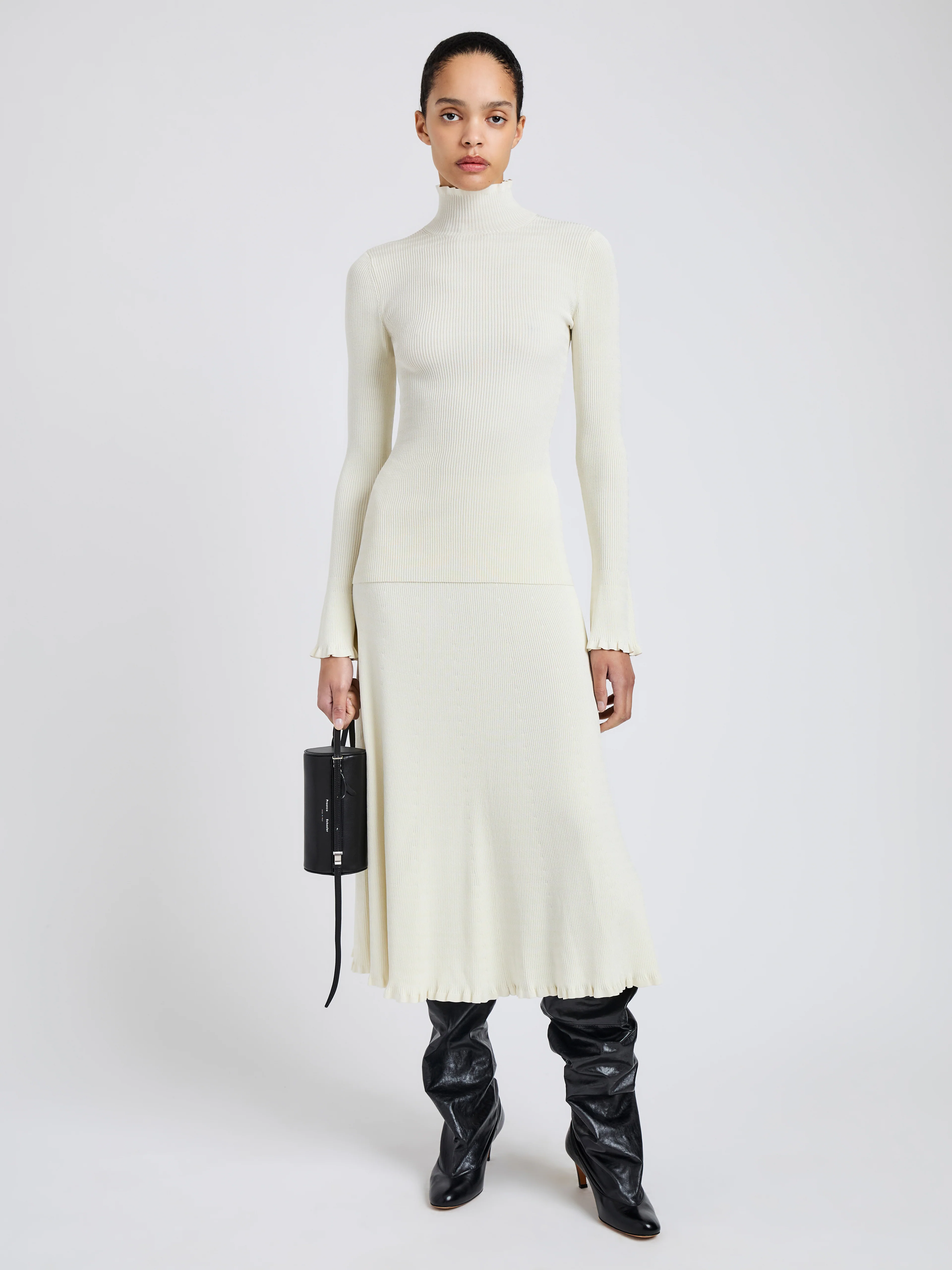Phyllis Turtleneck in Geo Knits - Image 3