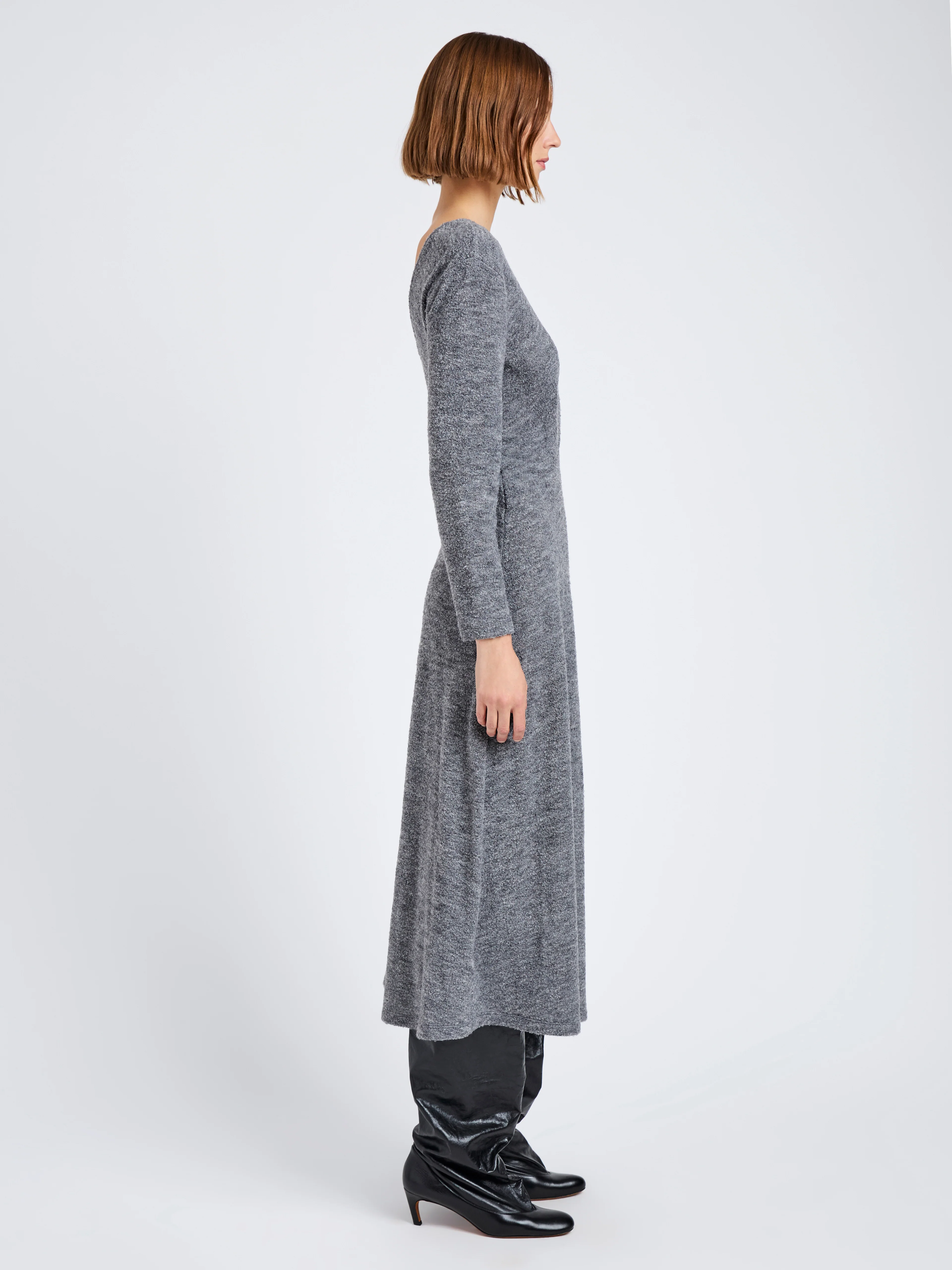Sai Dress in Wool Jersey - Image 3