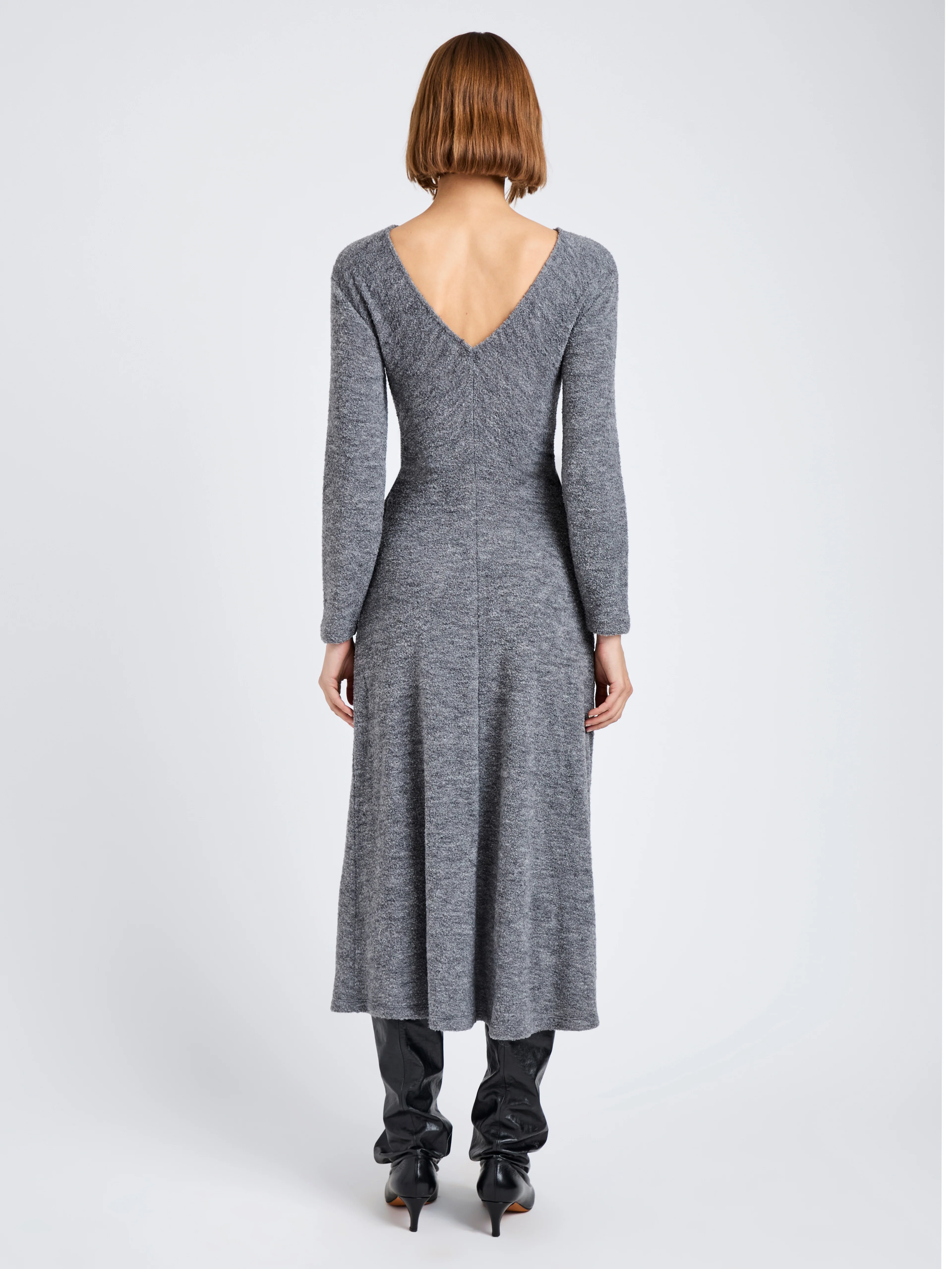 Sai Dress in Wool Jersey - Image 4