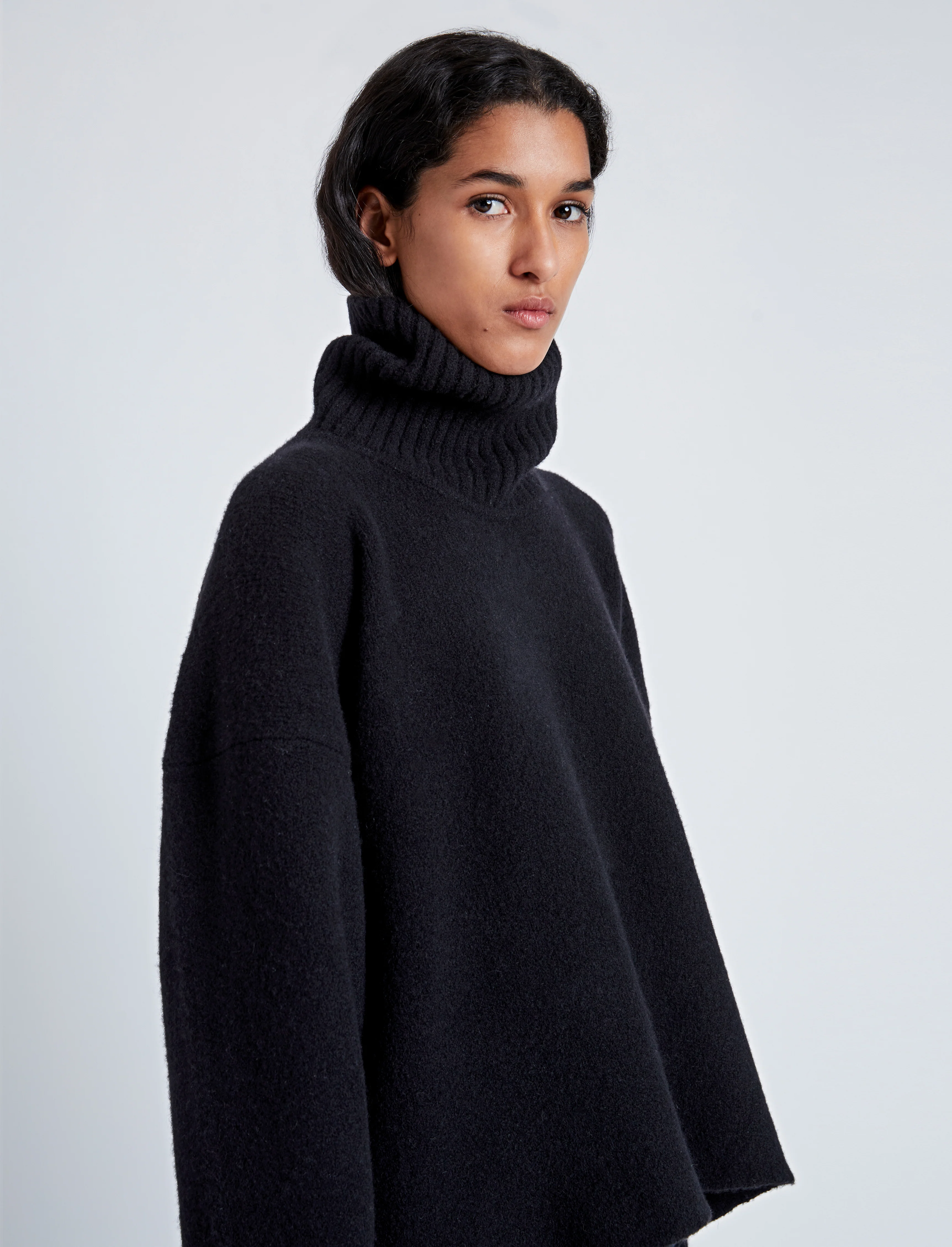 Sandra Turtleneck Sweater in Lofty Eco Cashmere - Image 6
