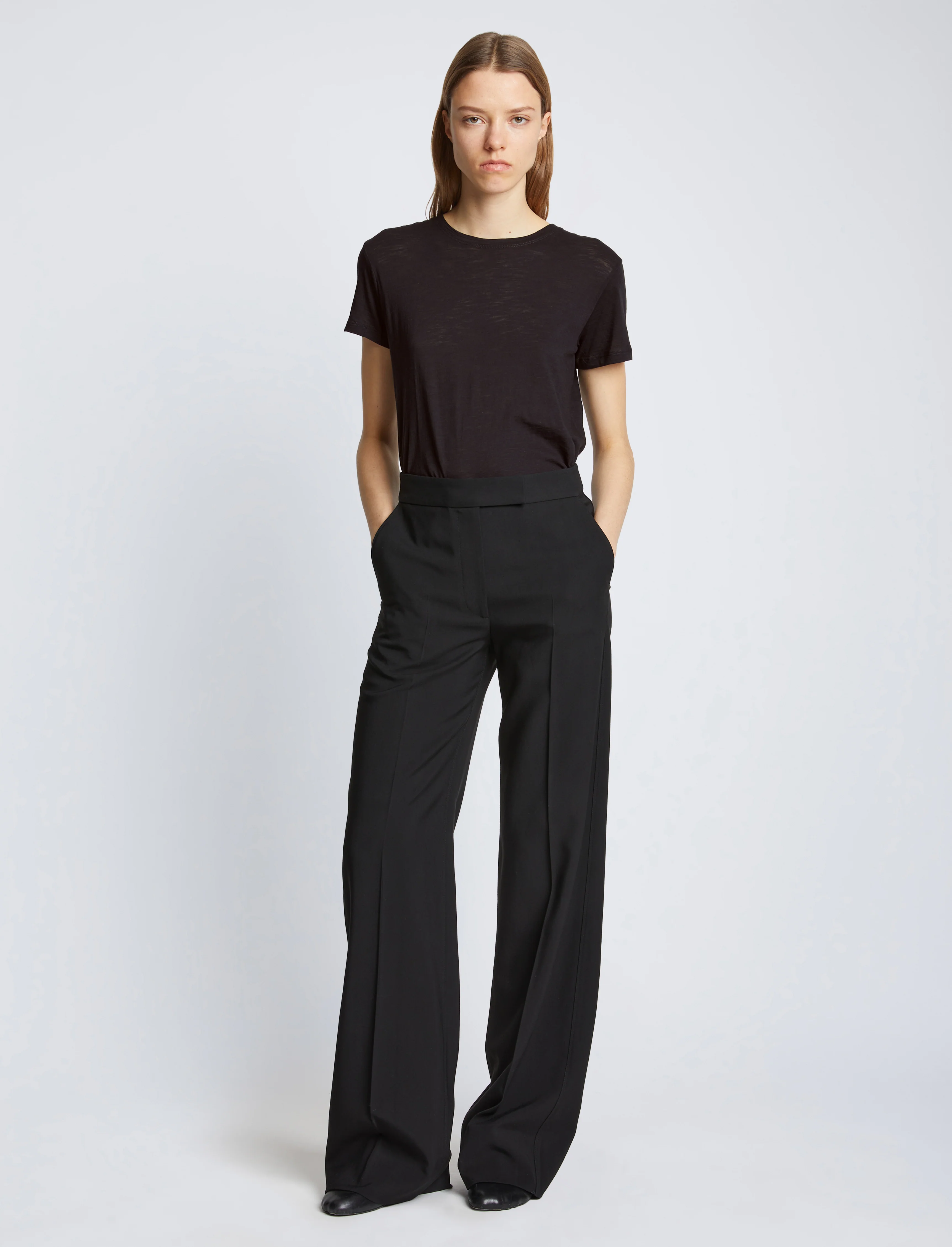 Short Sleeve T-Shirt in Tissue Jersey - Image 3