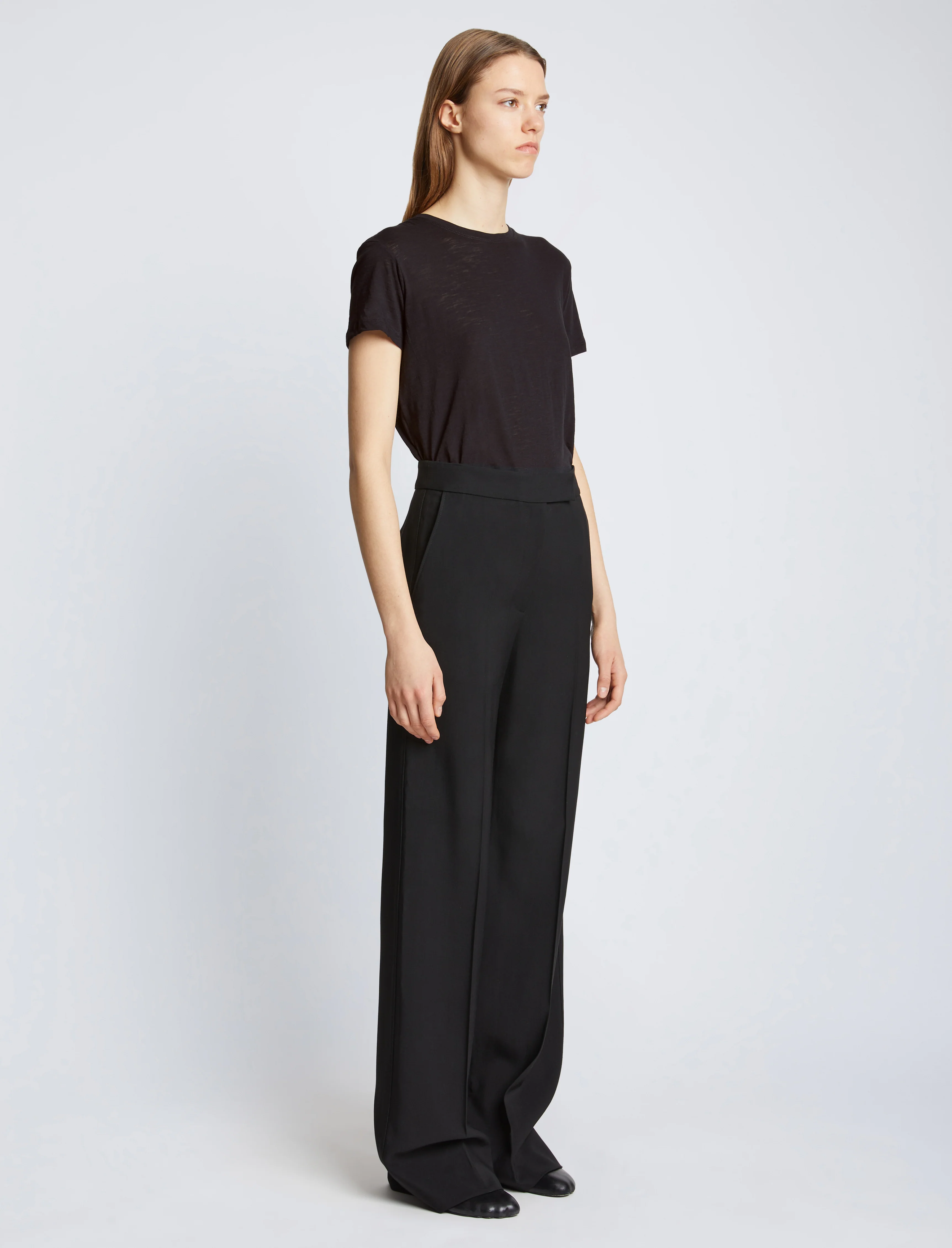 Short Sleeve T-Shirt in Tissue Jersey - Image 4