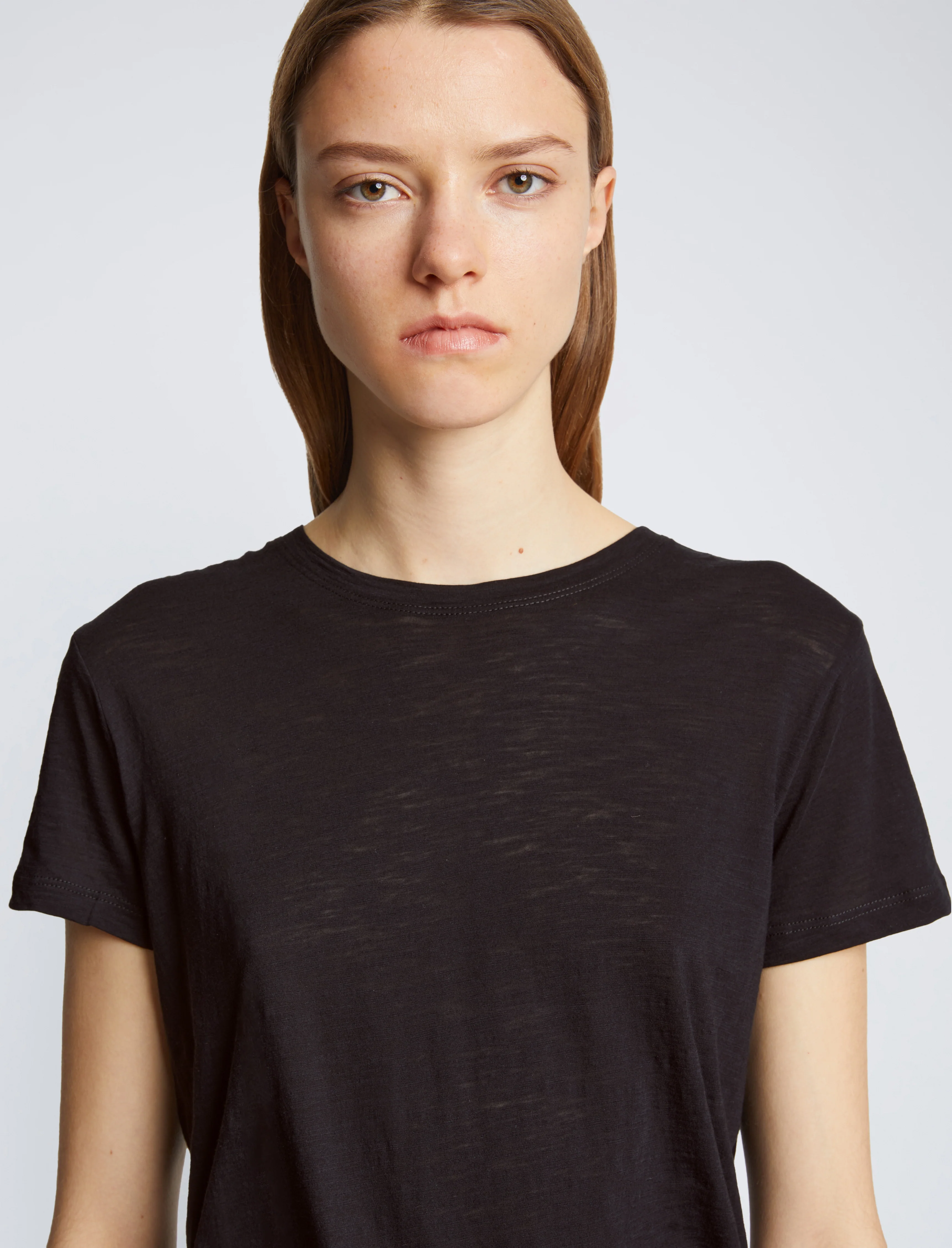 Short Sleeve T-Shirt in Tissue Jersey - Image 6