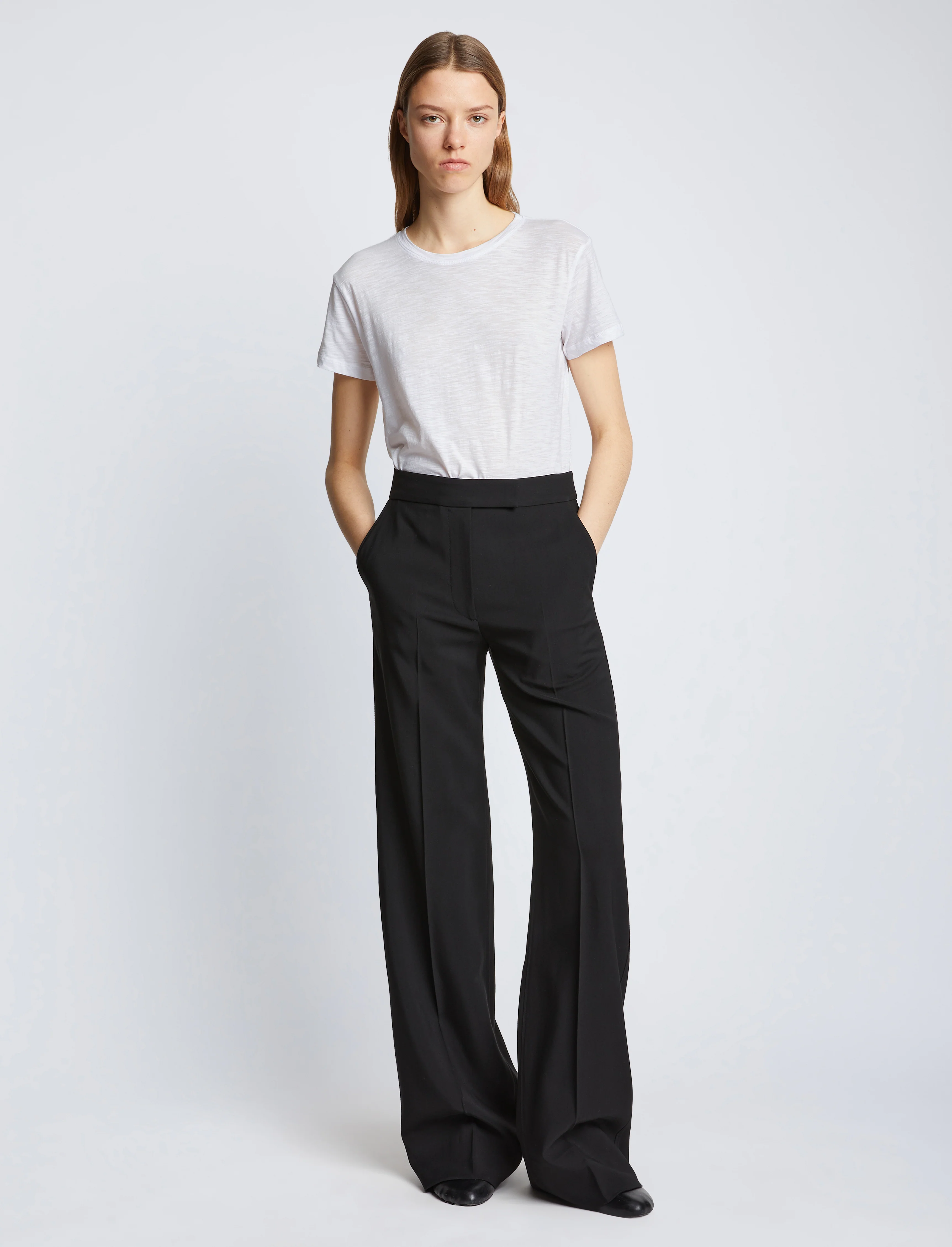 Short Sleeve T-Shirt in Tissue Jersey - Image 3