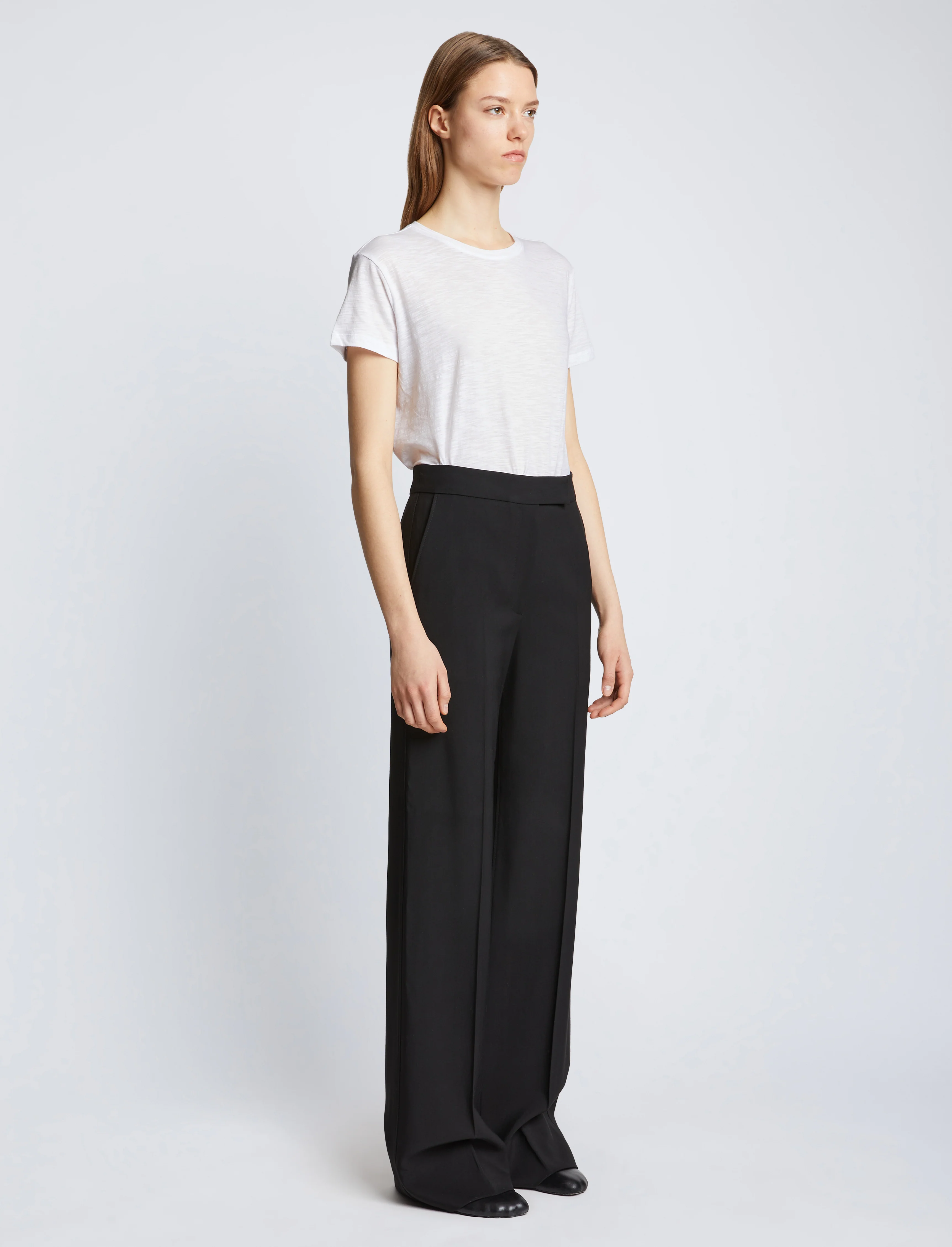 Short Sleeve T-Shirt in Tissue Jersey - Image 4