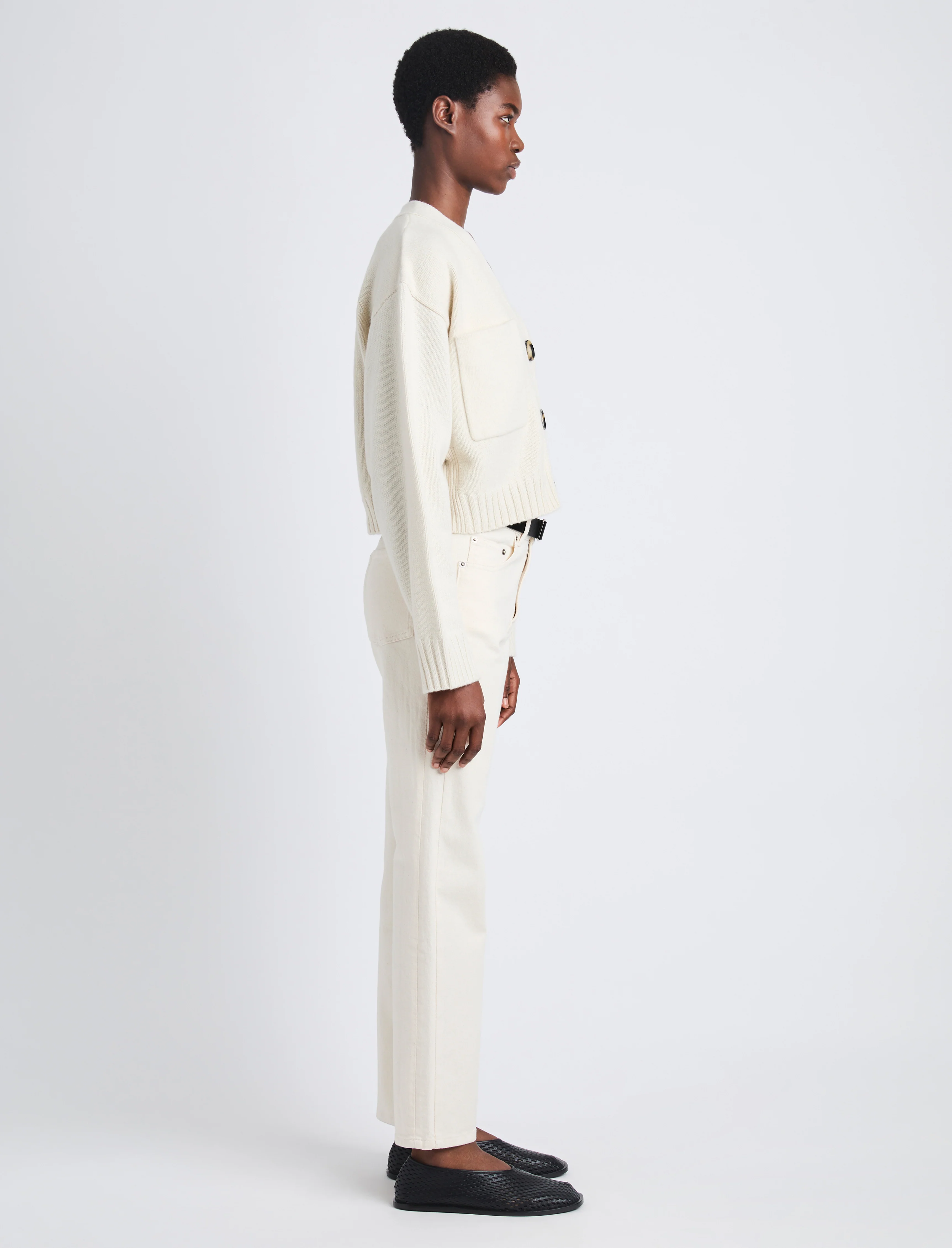 Sofia Cardigan in Eco Cashmere - Image 4