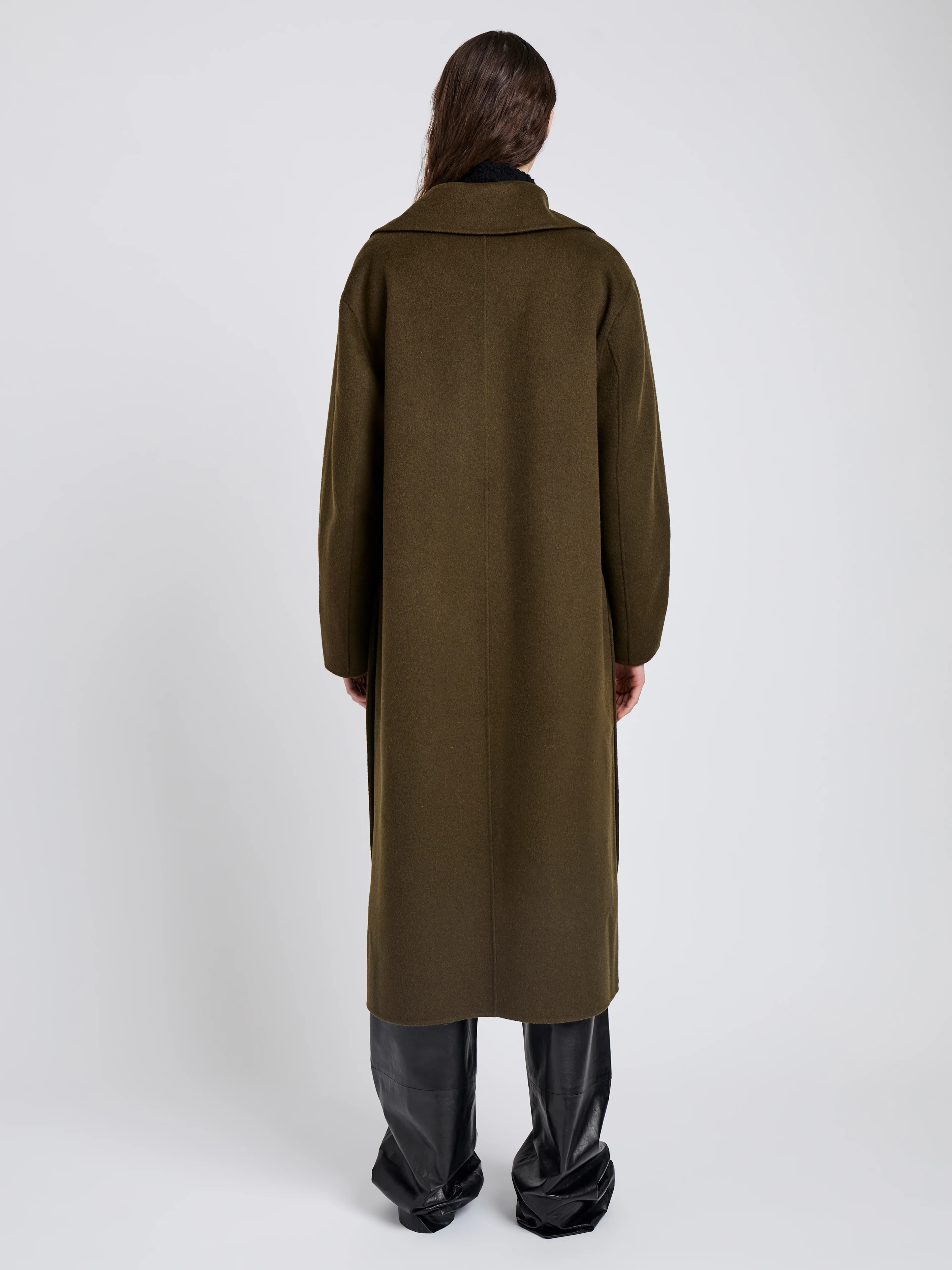 Tammy Coat in Double Face Wool - Image 4