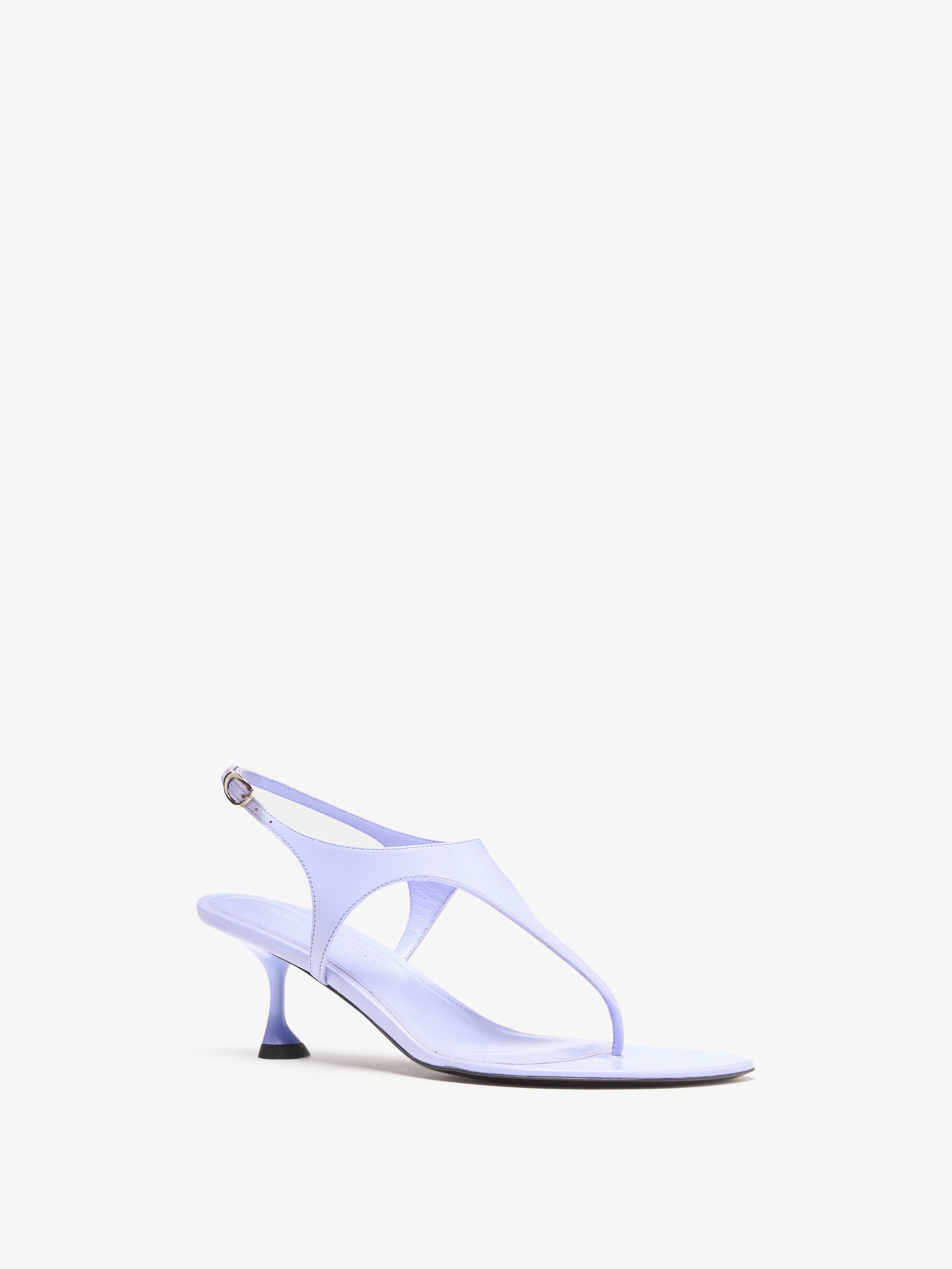 Tee Thong Sandals in Slick Nappa - Image 3