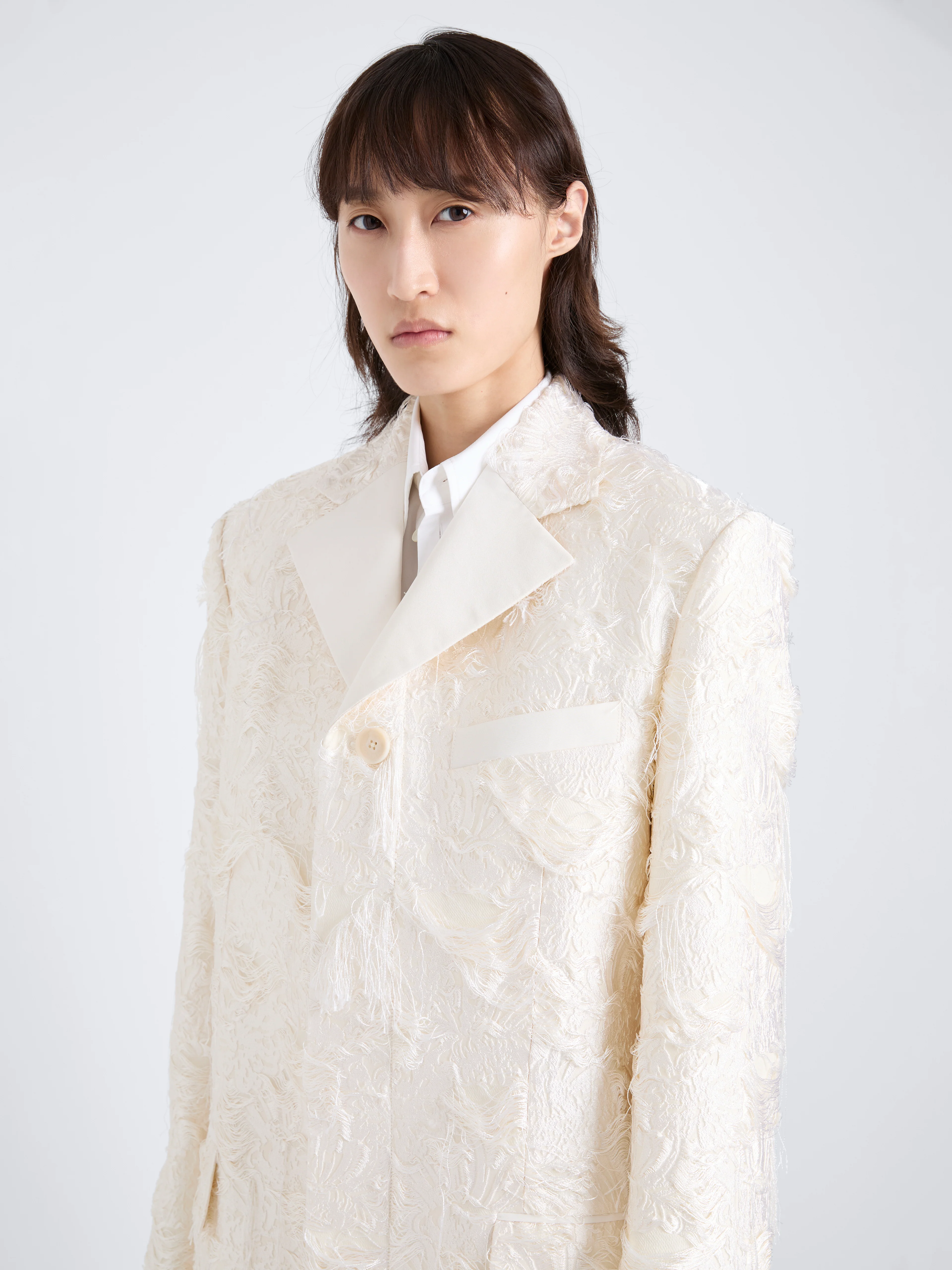 Theodora Jacket in Chrysanthemum Float Jacquard - Image 6