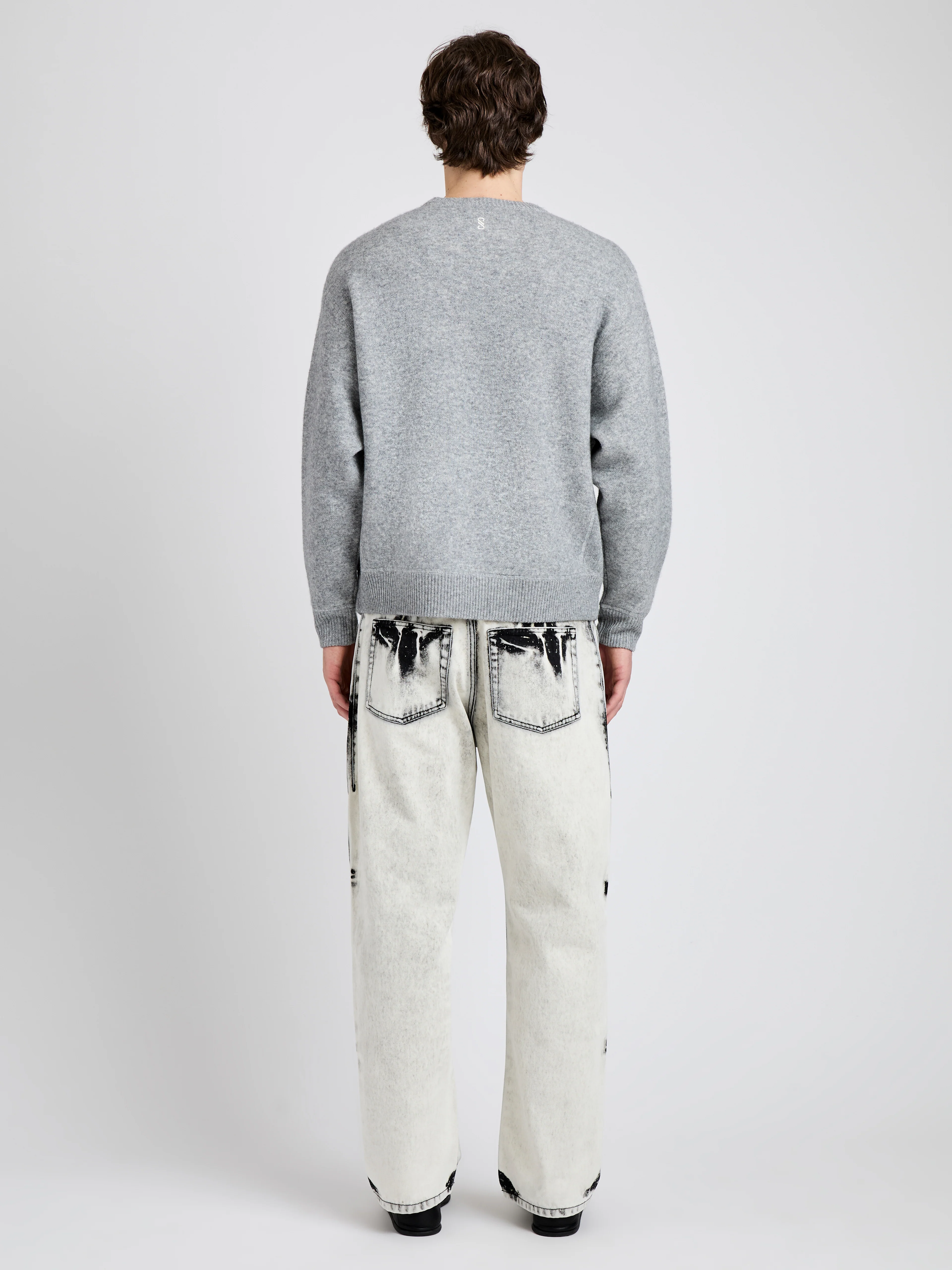 Zach Sweater in Double Face - Image 6